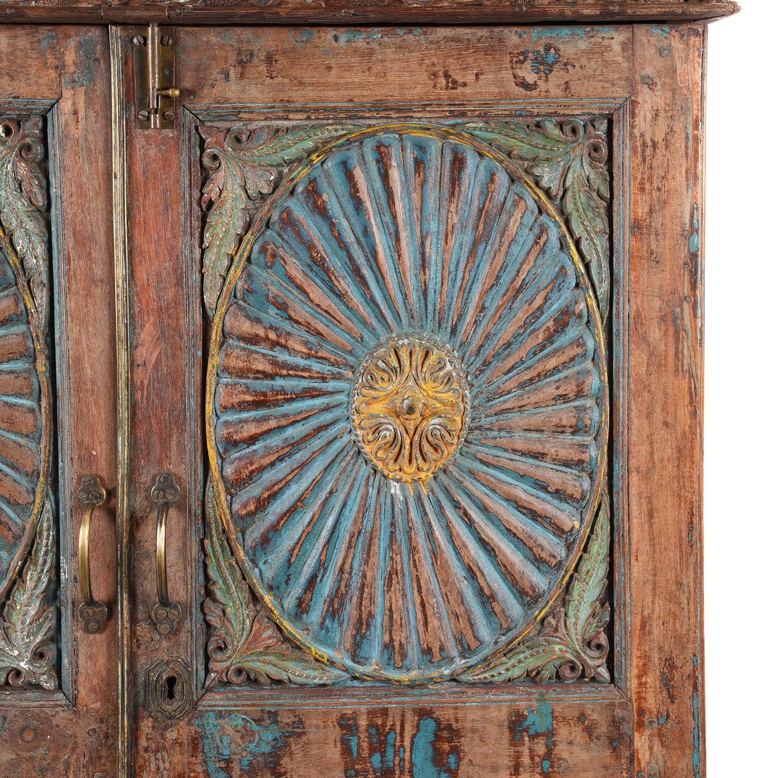 Indian Almirah Cabinet From Gujarat - 19thC - Image 2