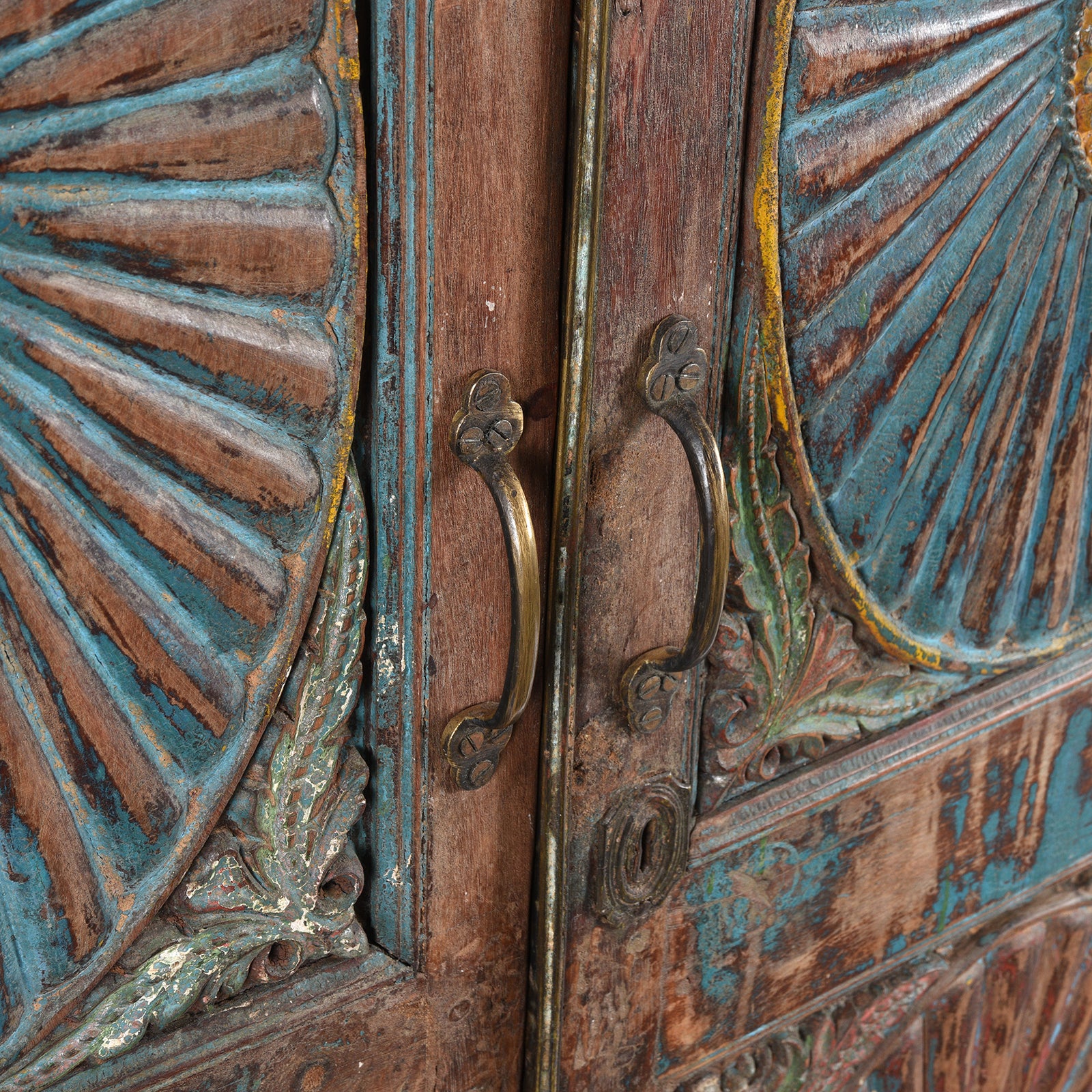 Indian Almirah Cabinet From Gujarat - 19thC - Image 5