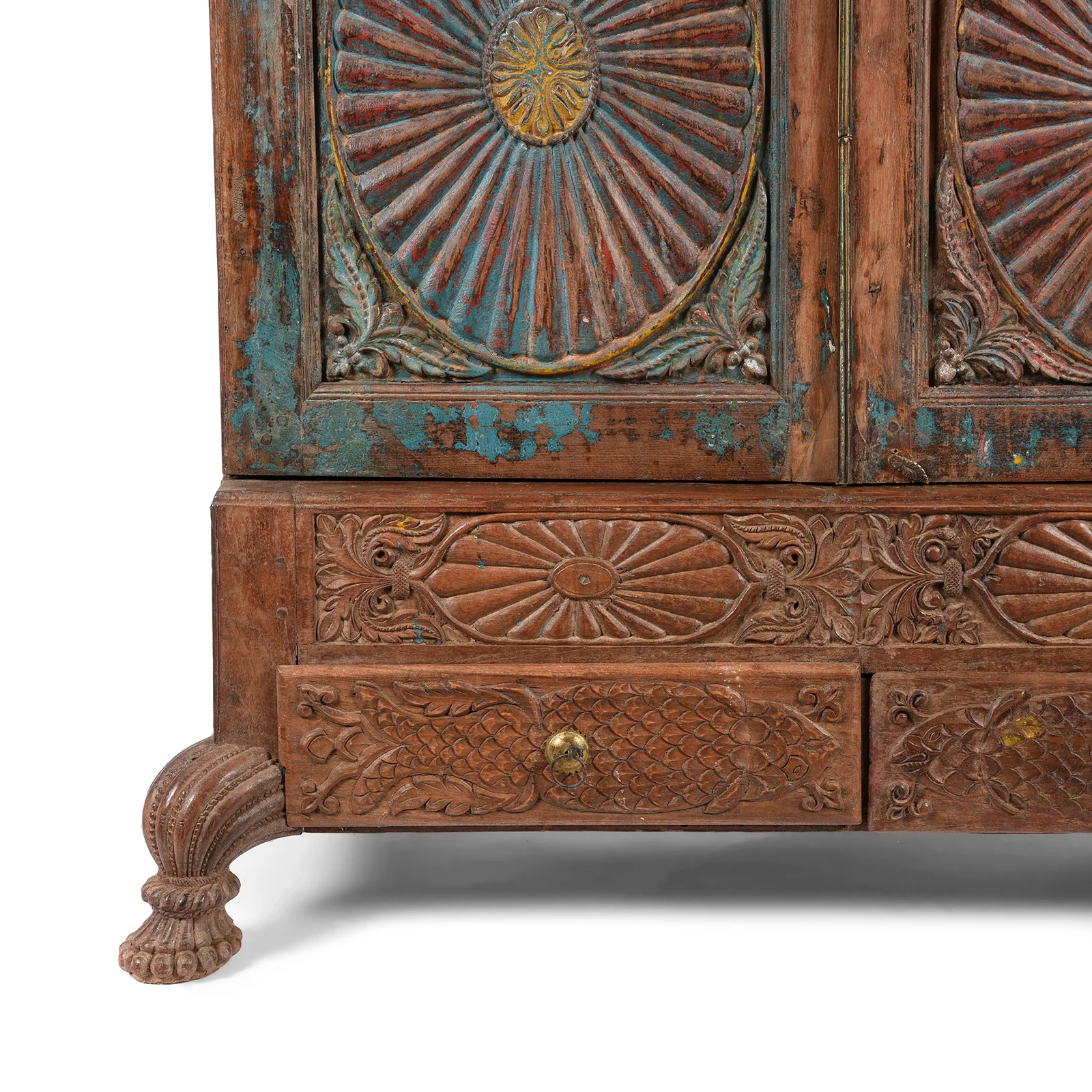 Indian Almirah Cabinet From Gujarat - 19thC - Image 6