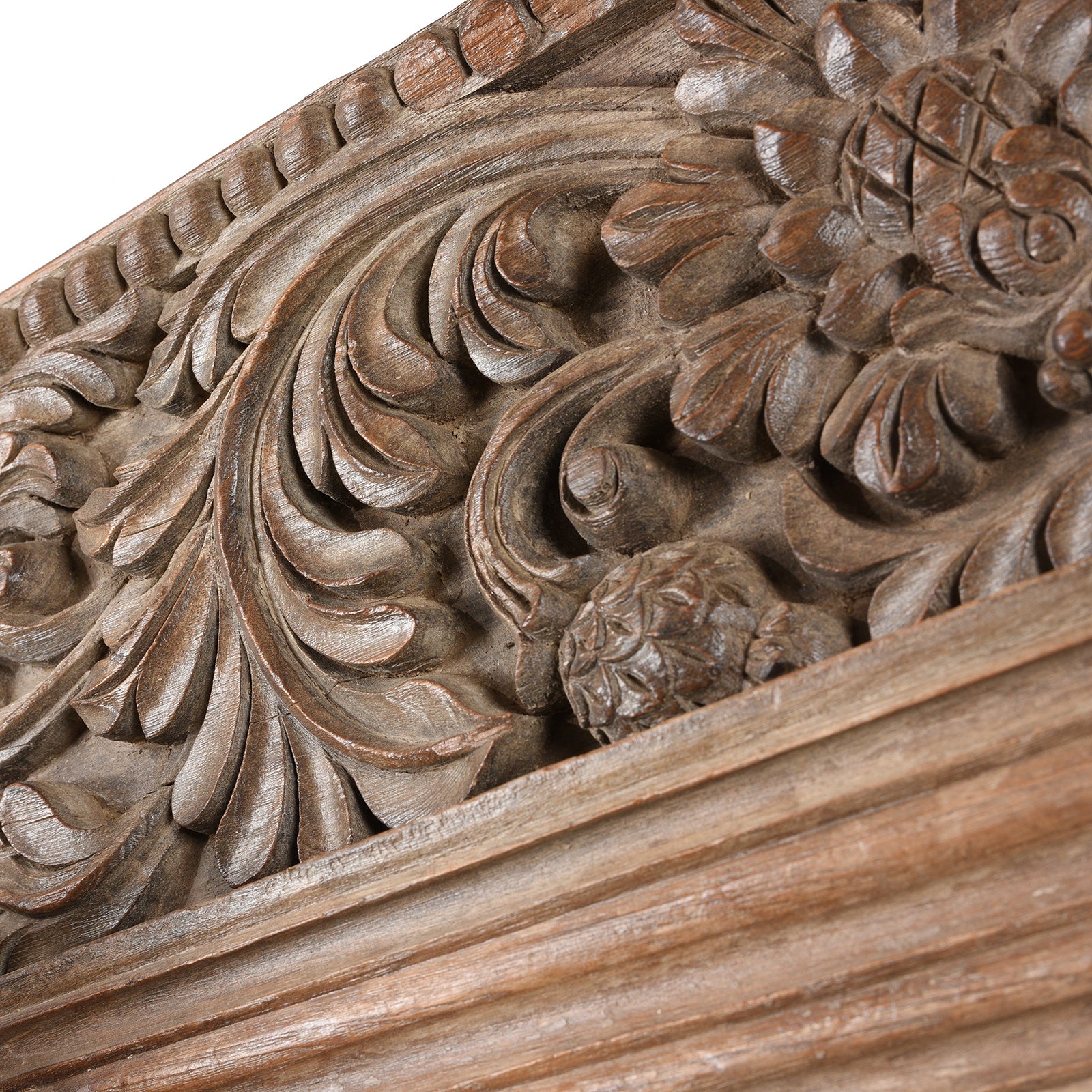 Carved Indian Teak Door From Kutch - 19th Century - Image 6