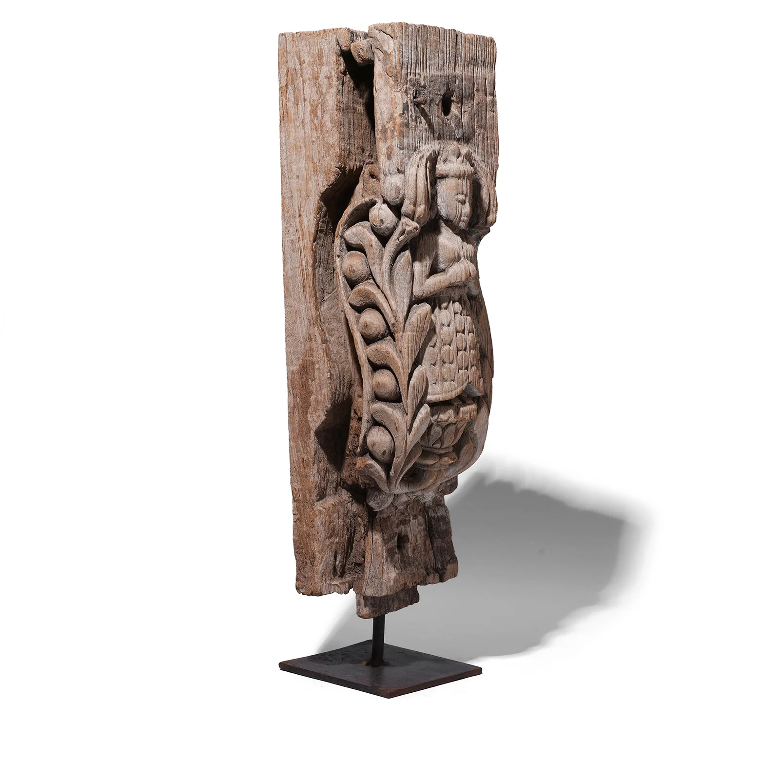 Balcony Bracket On Stand From Gujarat - 19th Century