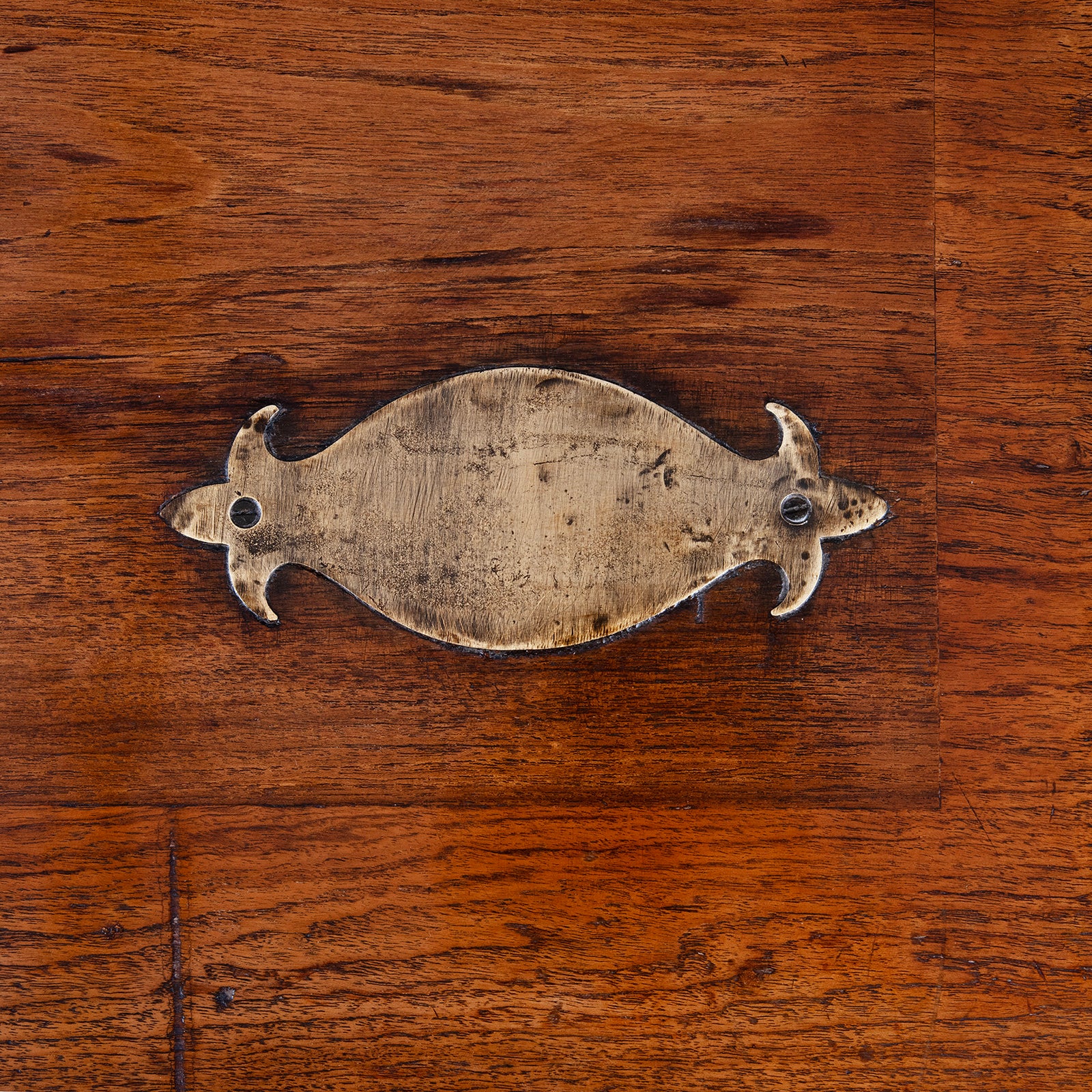 Burmese Brass Bound Military Chest - 19thC - Image 9