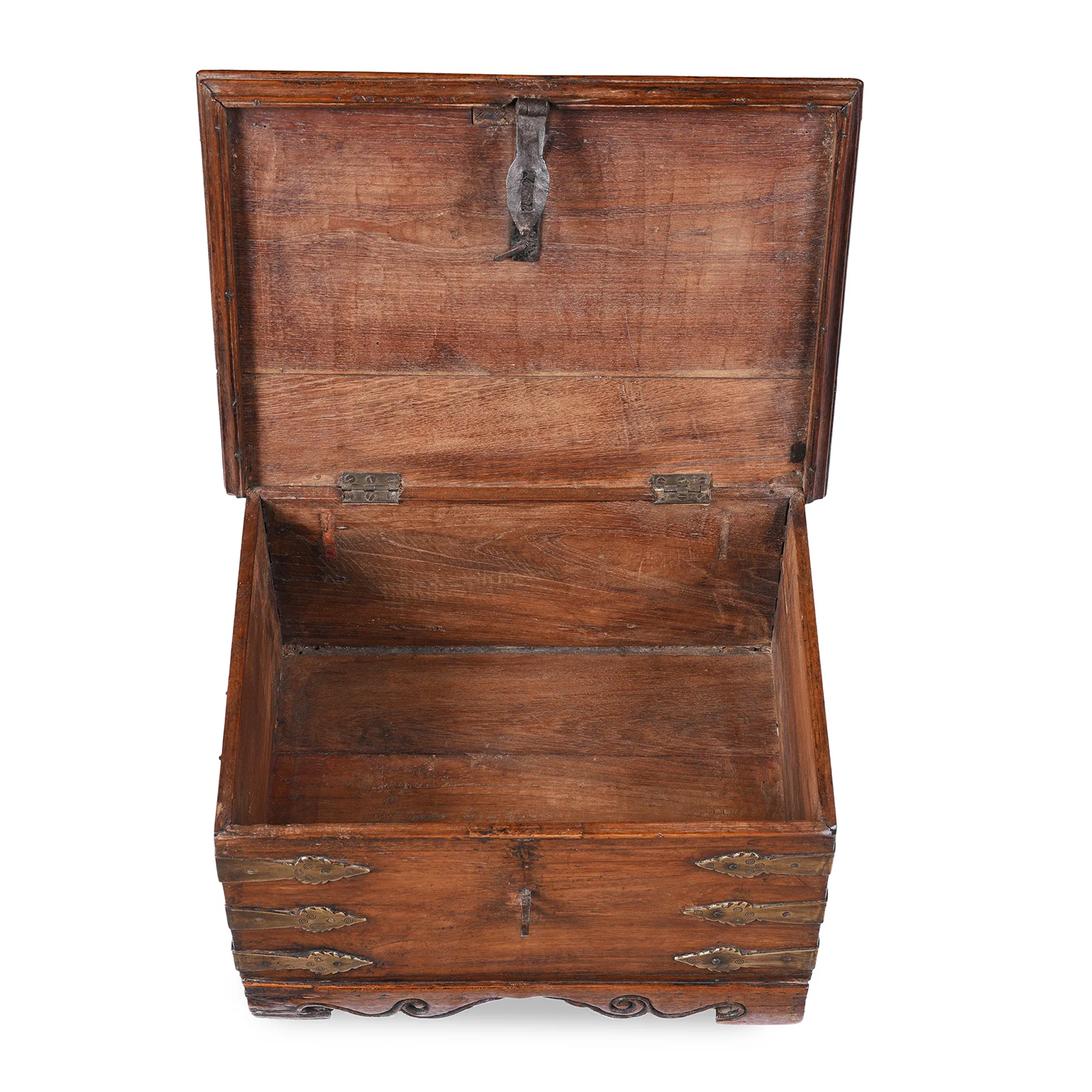 Brass Bound Jewellery Box From Kutch - 19th Century - Image 5