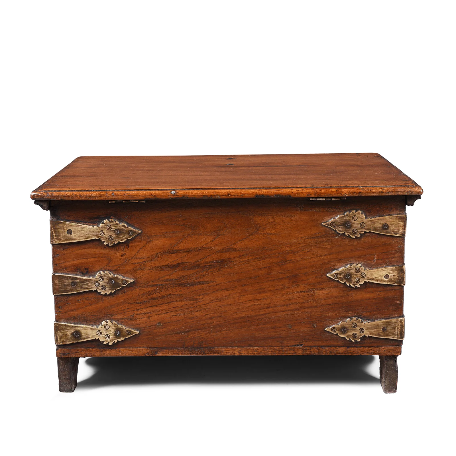 Brass Bound Jewellery Box From Kutch - 19th Century - Image 8