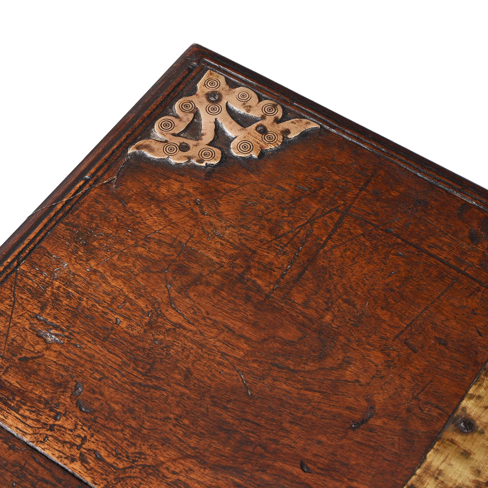 Indian Brass Bound Teak Chest - 19th Century - Image 10