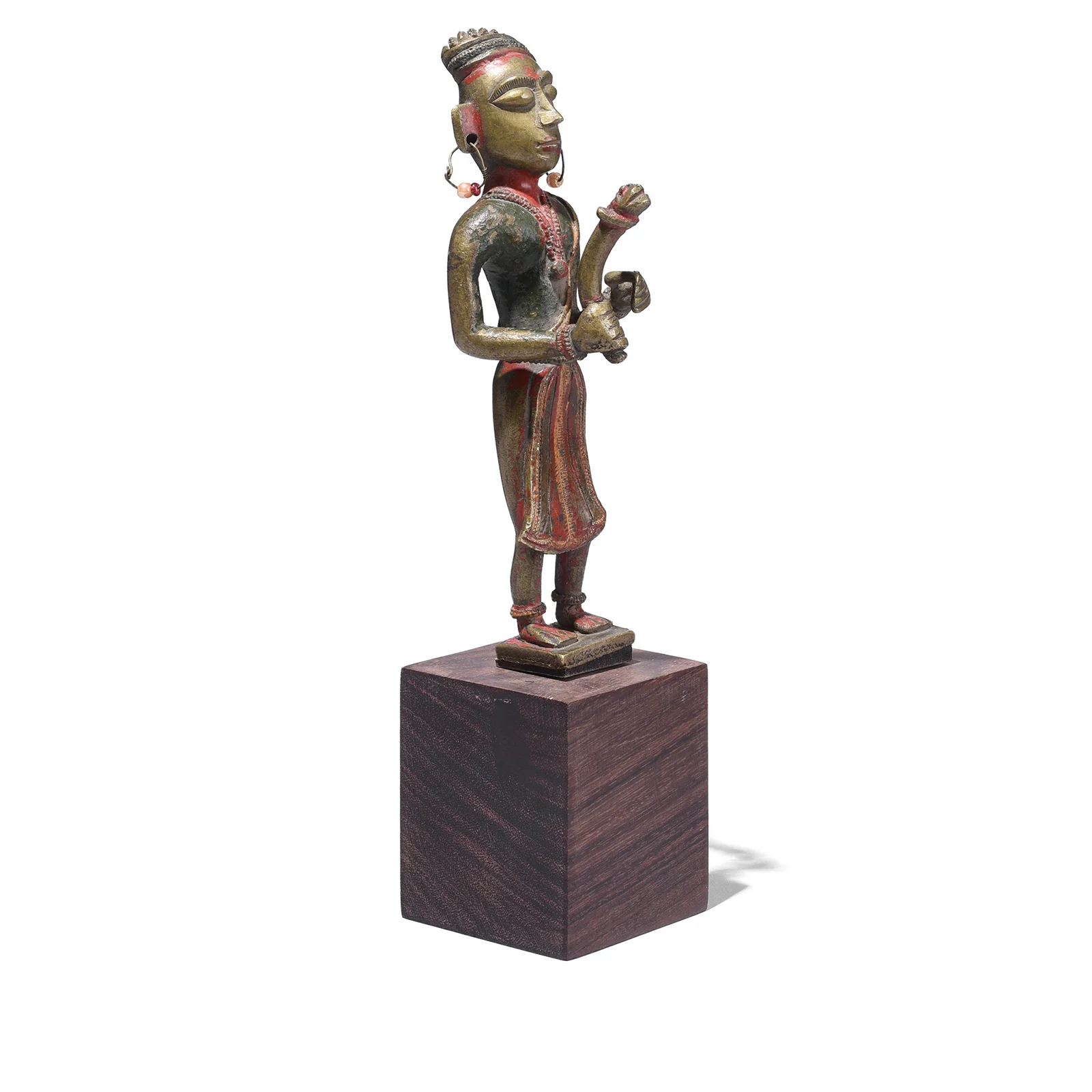 Pair Of Brass Palanquin Finials From Rajasthan - 18th Century - Image 11