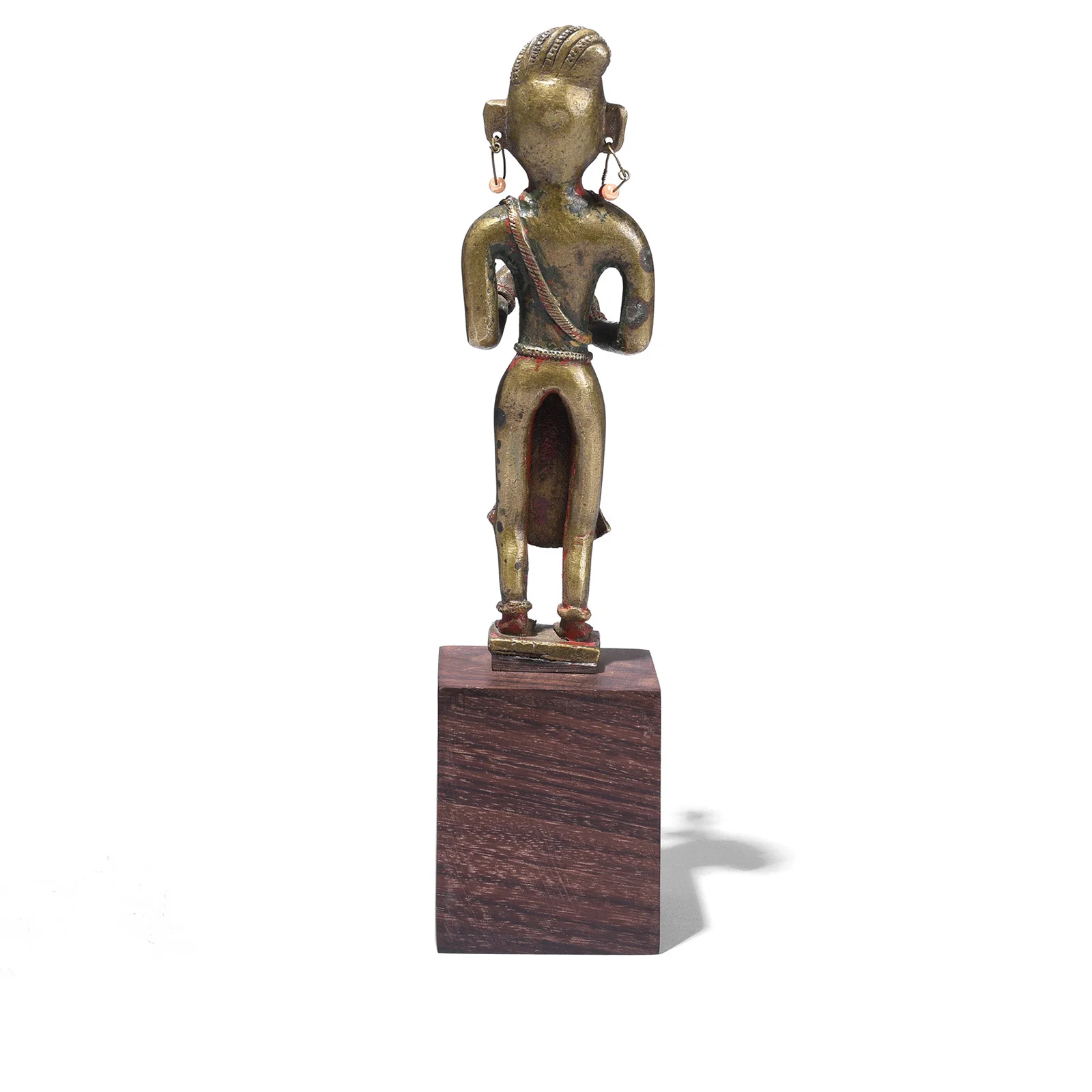 Pair Of Brass Palanquin Finials From Rajasthan - 18th Century - Image 14