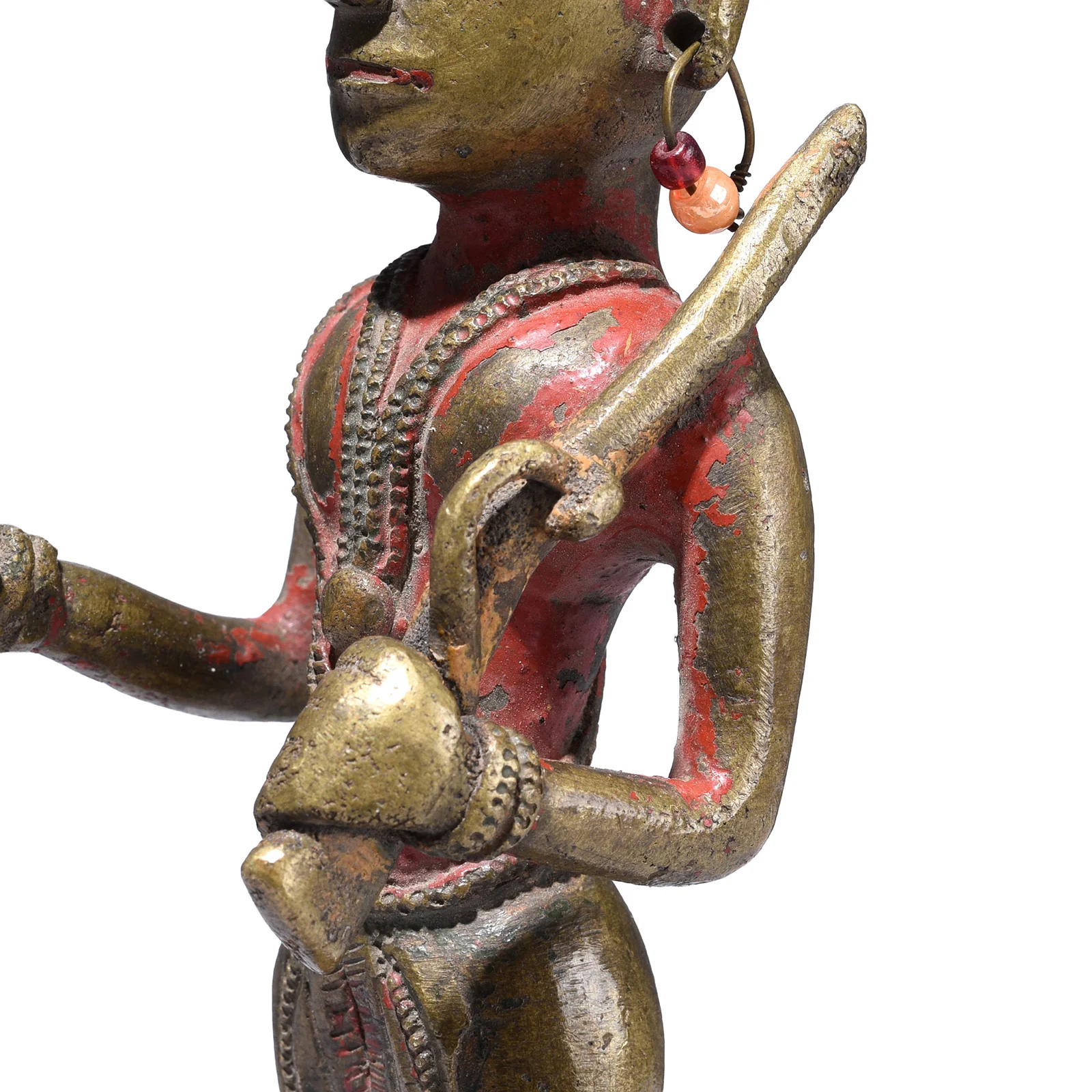 Pair Of Brass Palanquin Finials From Rajasthan - 18th Century - Image 8