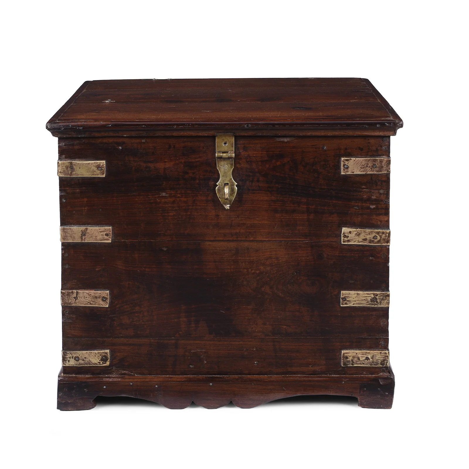 Anglo-Indian Campaign Side Chest - 19th Century