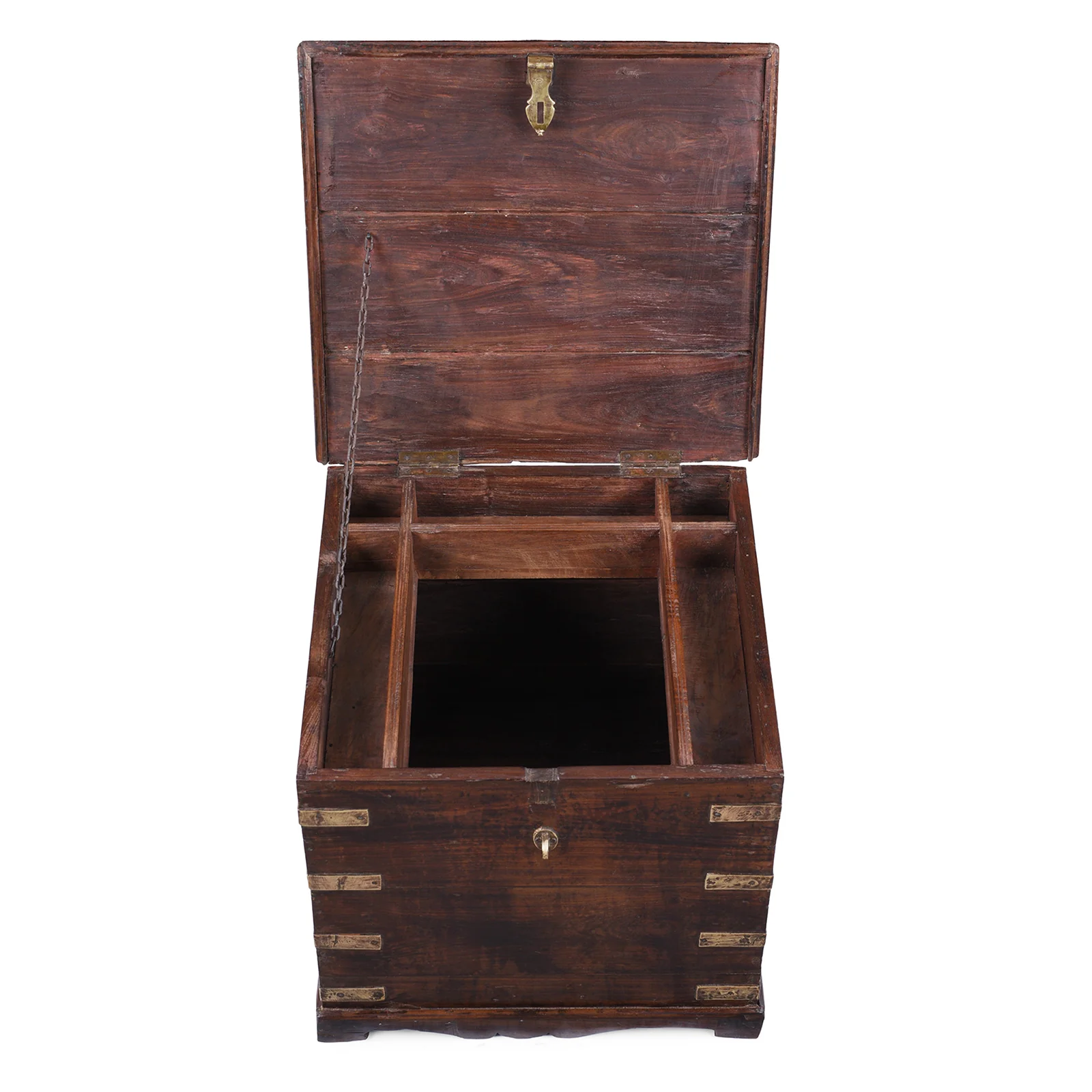 Anglo-Indian Campaign Side Chest - 19th Century - Image 5