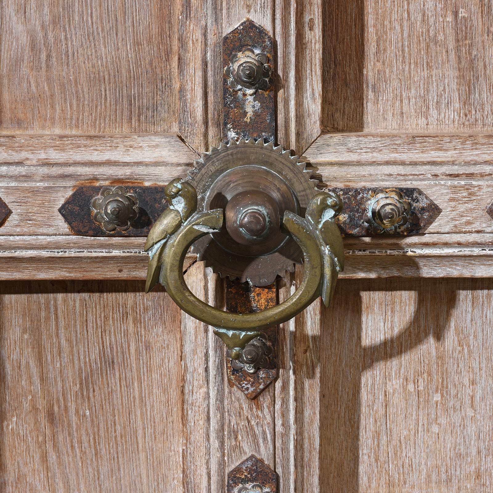 Indian Door & Frame From Himachal Pradesh - 19th Century - Image 3