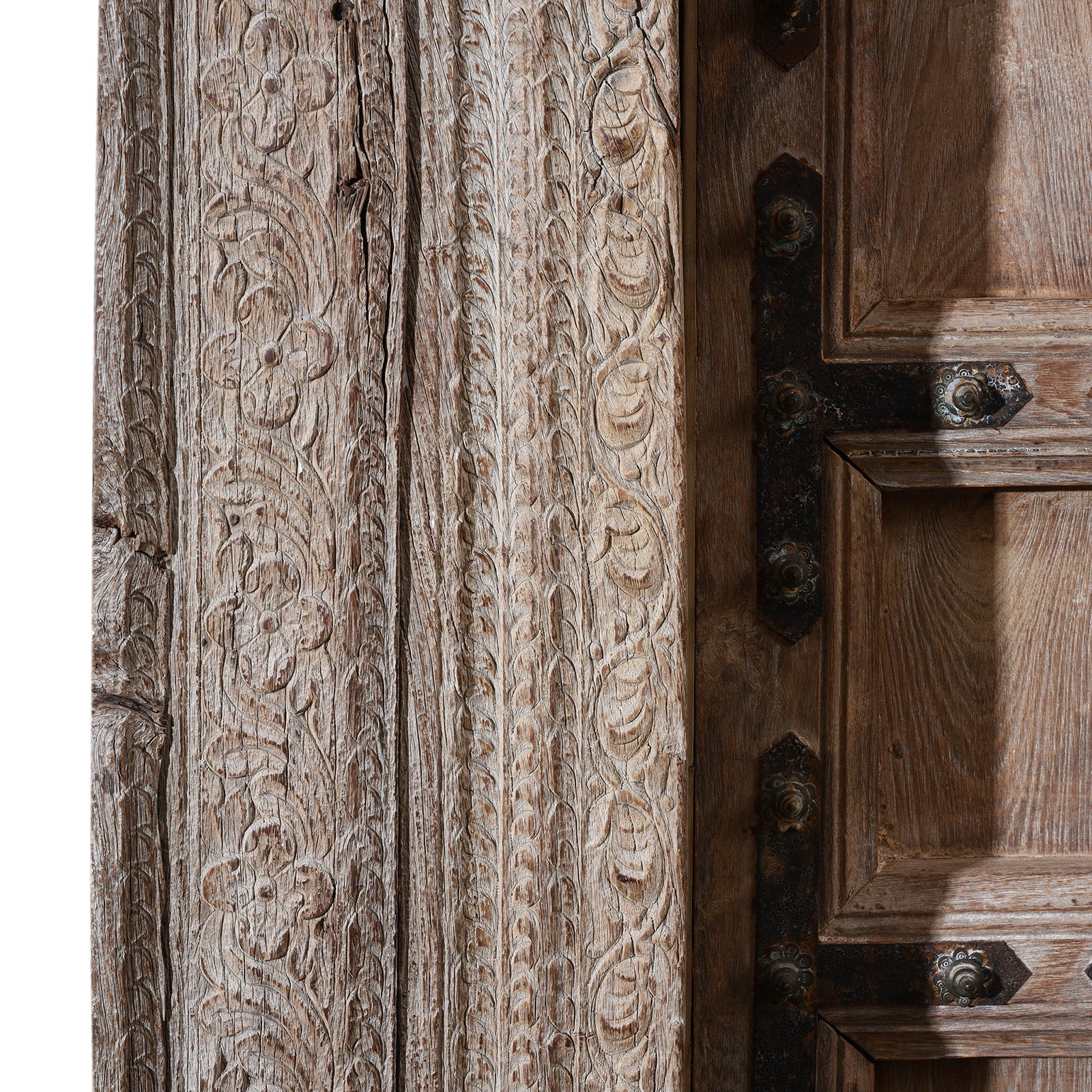 Indian Door & Frame From Himachal Pradesh - 19th Century - Image 4