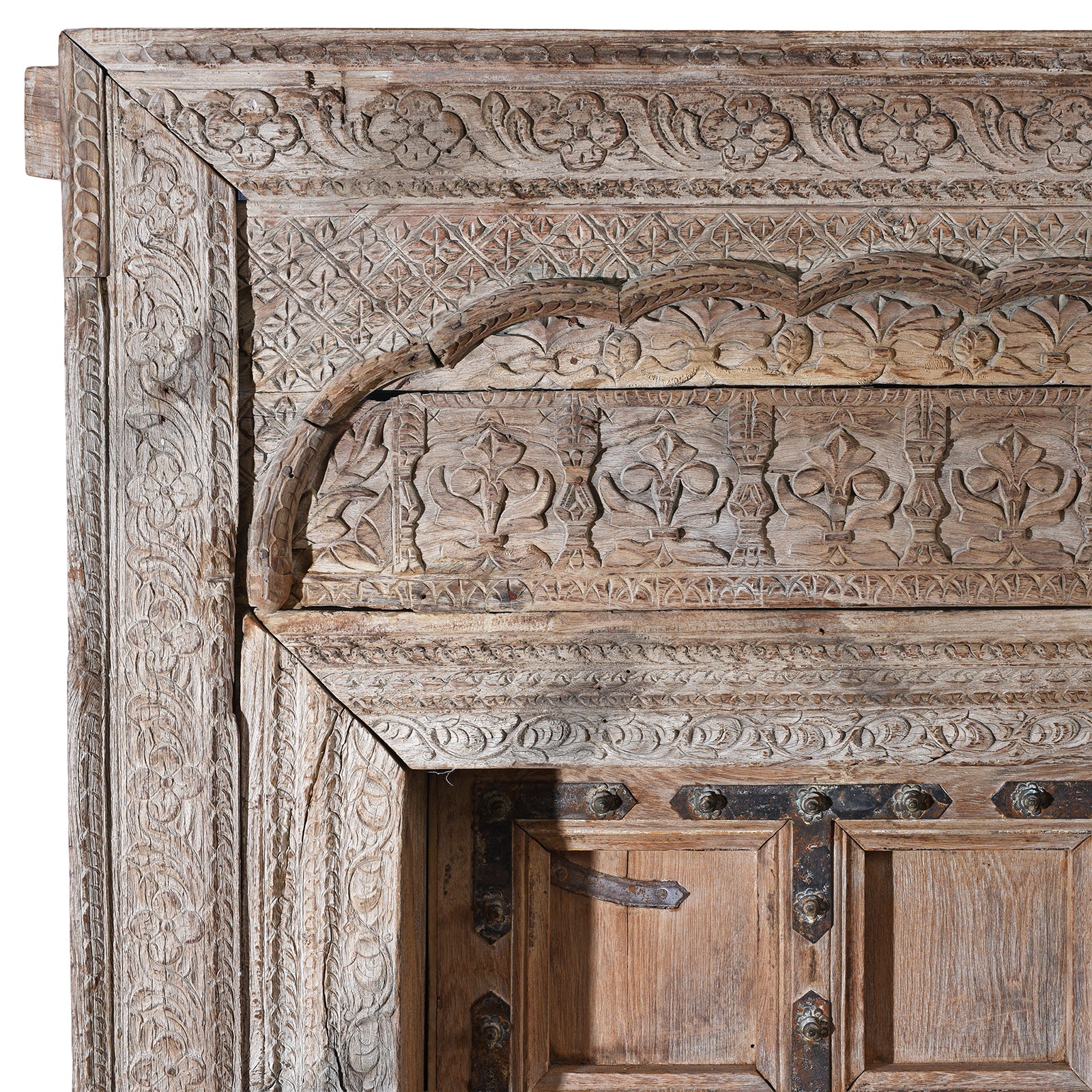 Indian Door & Frame From Himachal Pradesh - 19th Century - Image 7