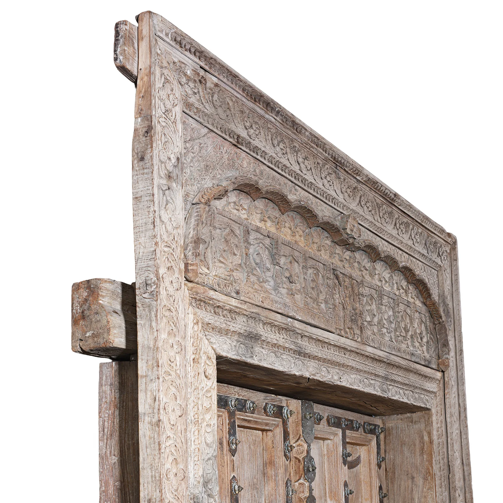Indian Door & Frame From Himachal Pradesh - 19th Century - Image 8