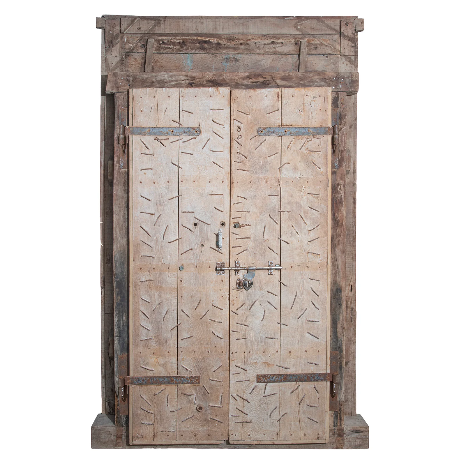 Indian Door & Frame From Himachal Pradesh - 19th Century - Image 9