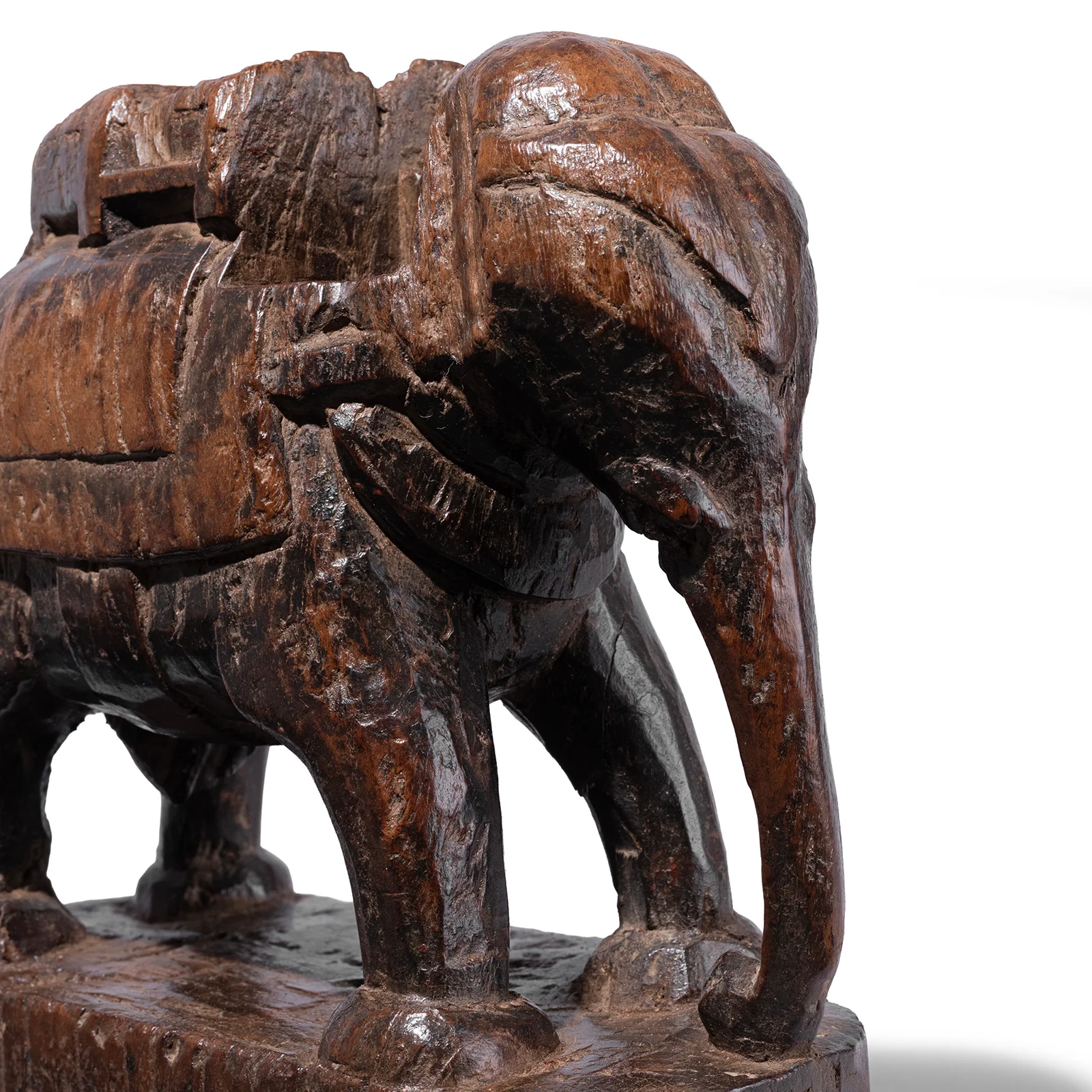 Indian Elephant Statue From Gujarat - 19th Century - Image 3