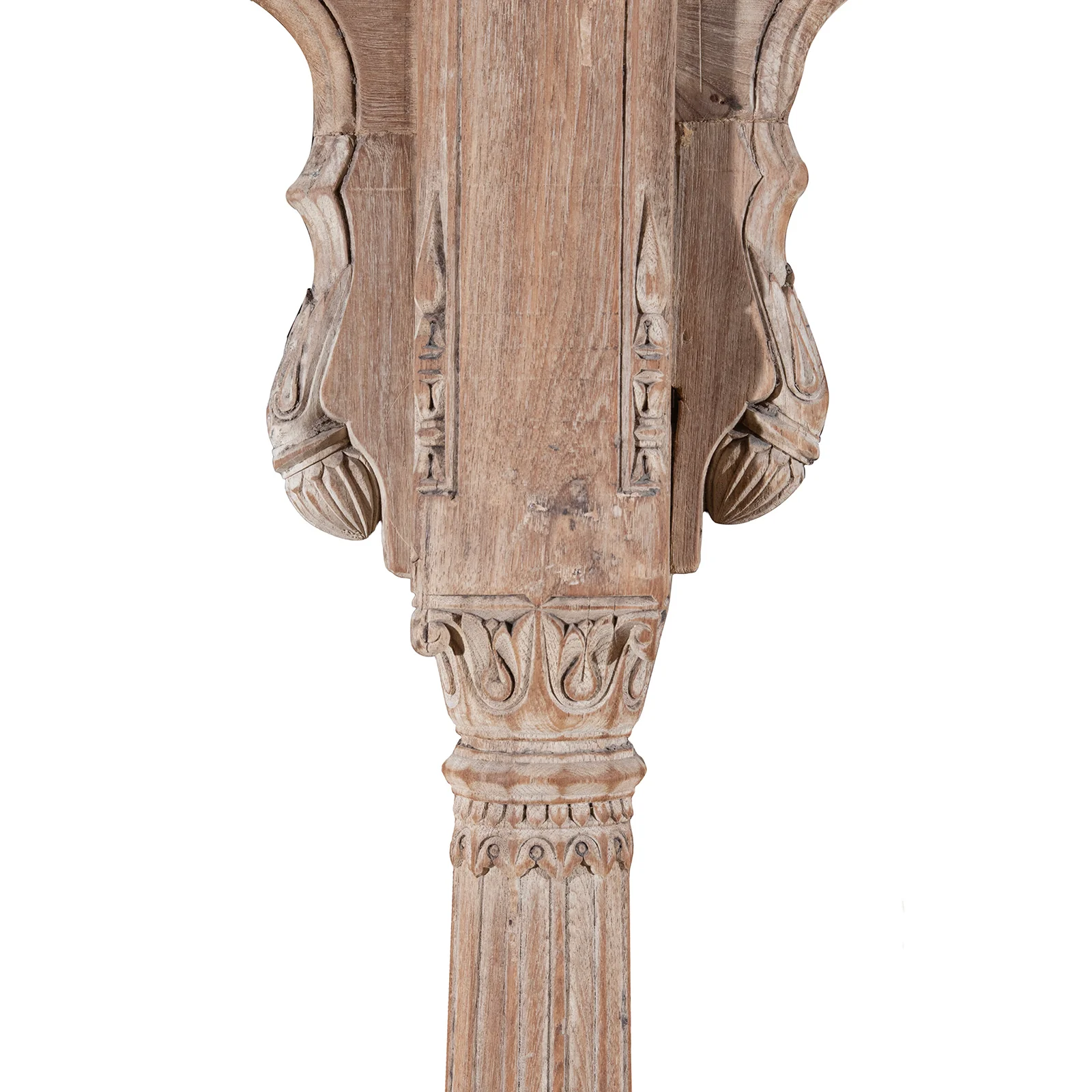 Carved Teak Triple Arch From Madyha Pradesh - 19th Century - Image 4