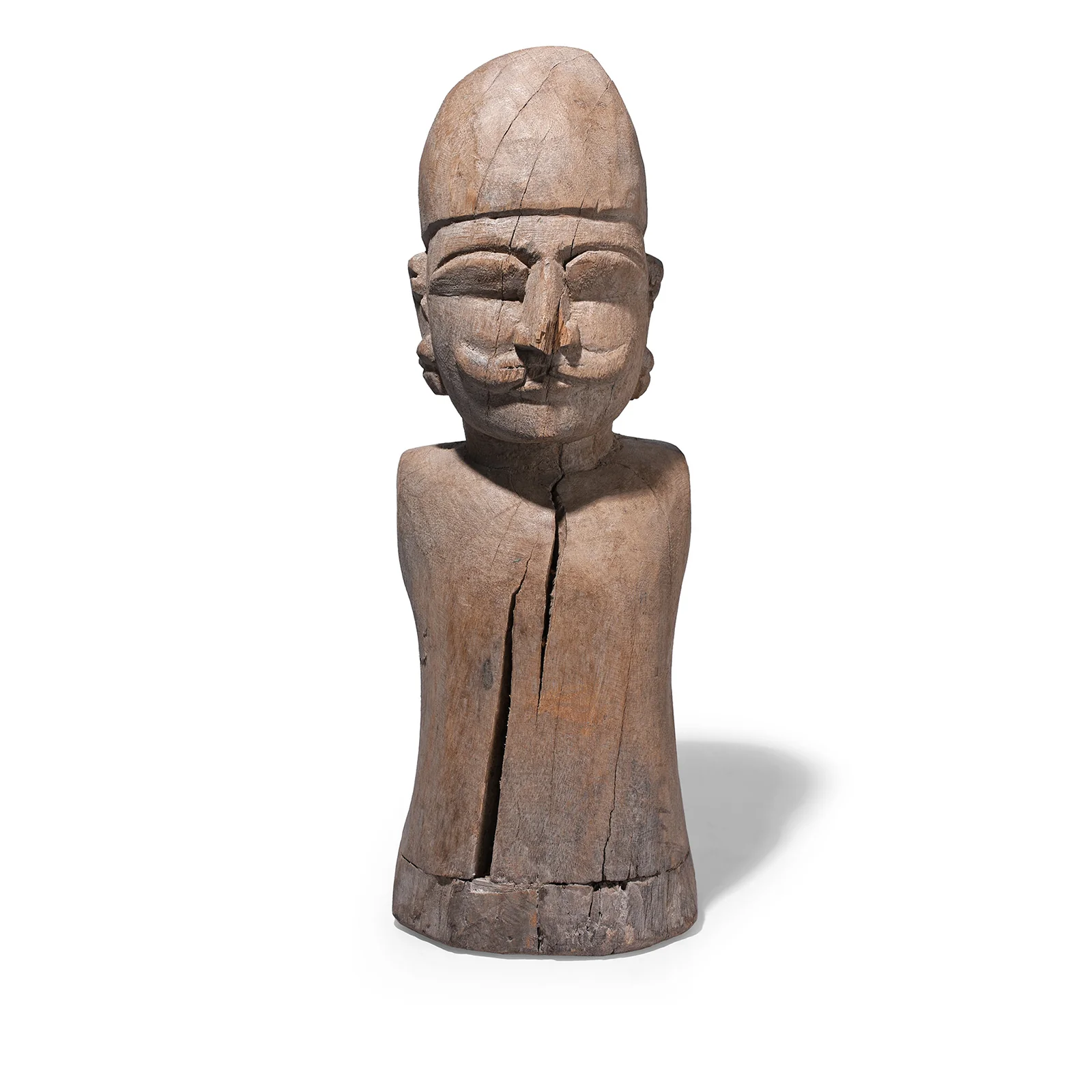 Carved Teak Rajasthani Figure - 19th Century - Image 3