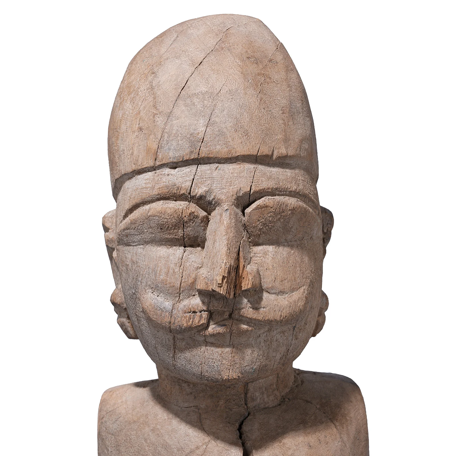 Carved Teak Rajasthani Figure - 19th Century - Image 4