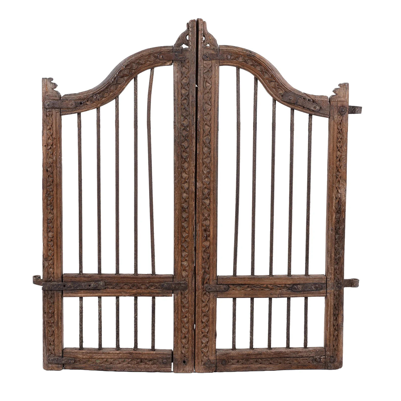 Indian Dog Gate From Gujarat - 19th Century - Image 7
