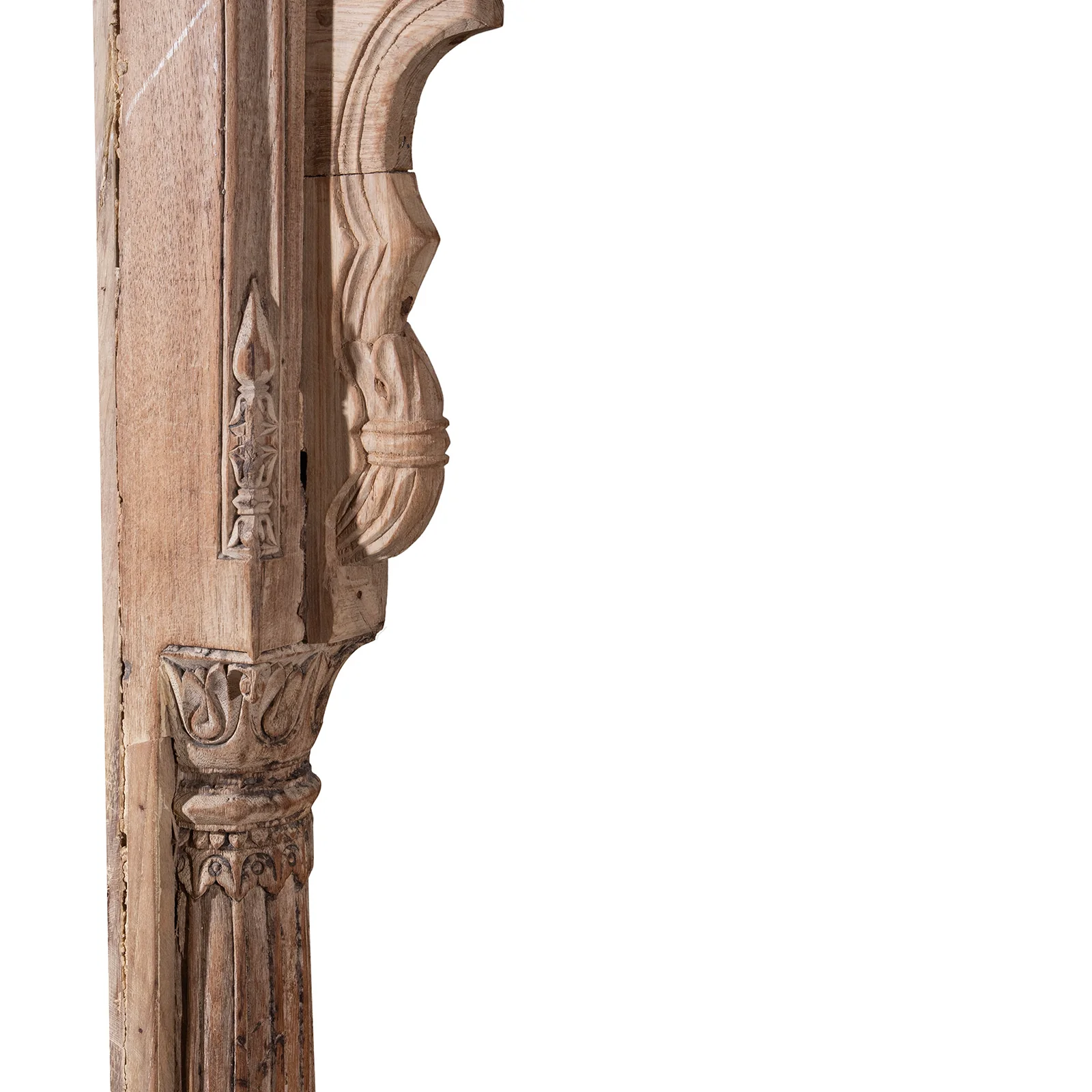 Teak Triple Arch From Madyha Pradesh - 19th Century - Image 4