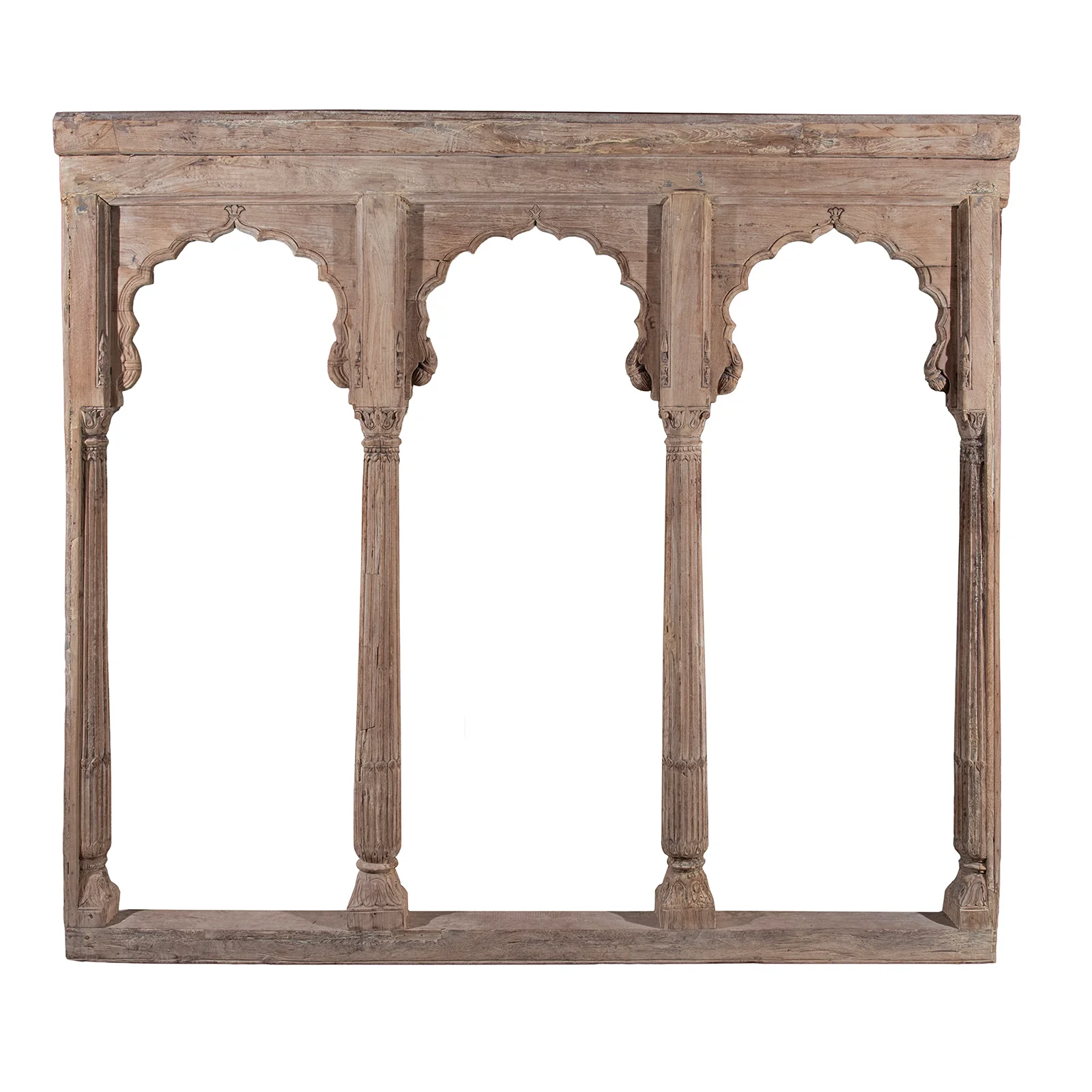 Teak Triple Arch From Madyha Pradesh - 19th Century - Image 6