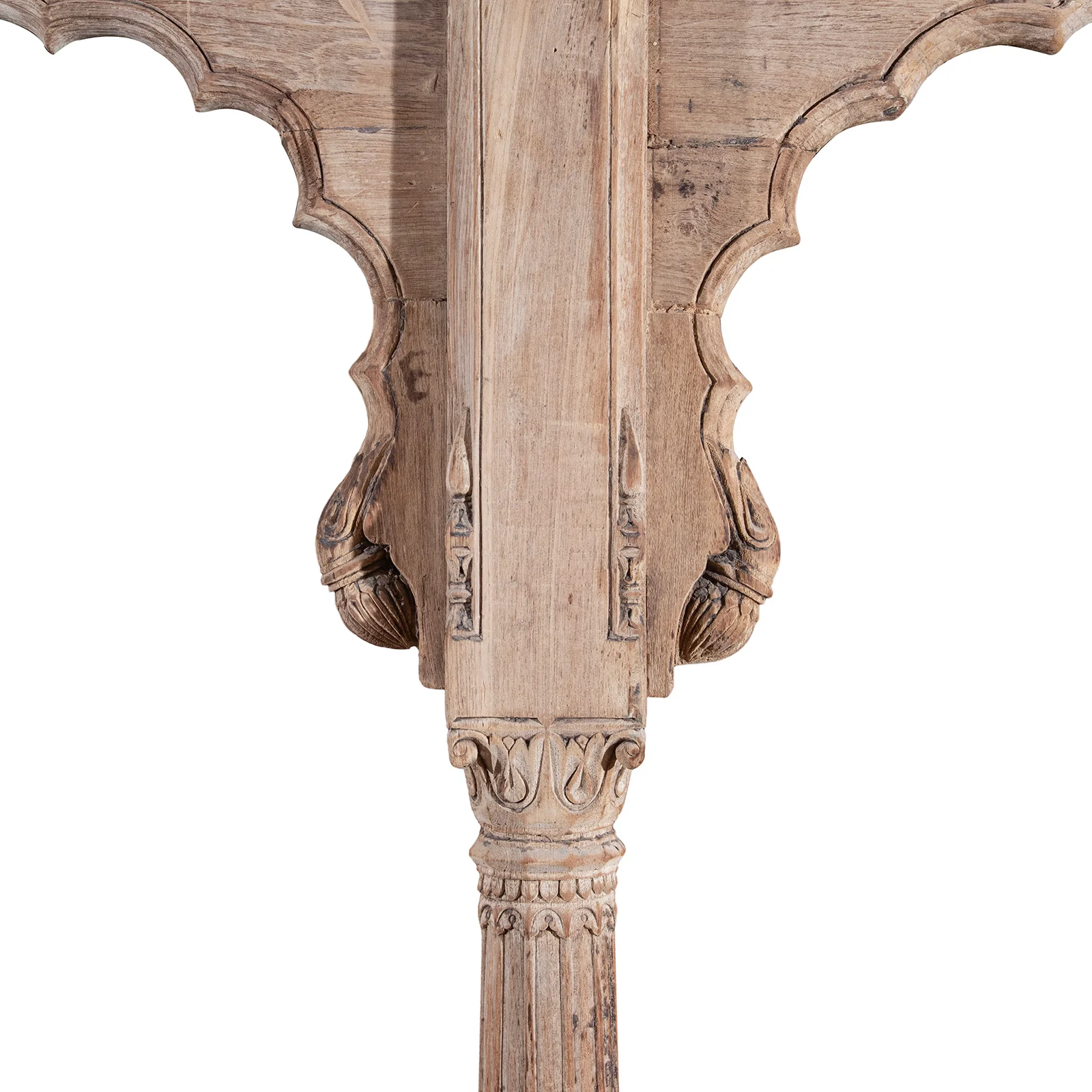 Teak Triple Arch From Madyha Pradesh - 19th Century - Image 8