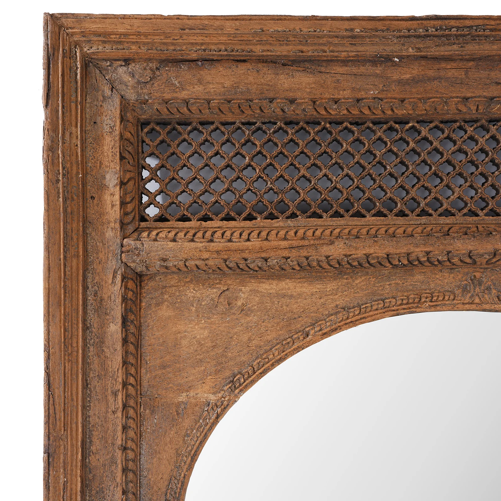 Large Window Mirror From Madhya Pradesh - 19th Century - Image 2
