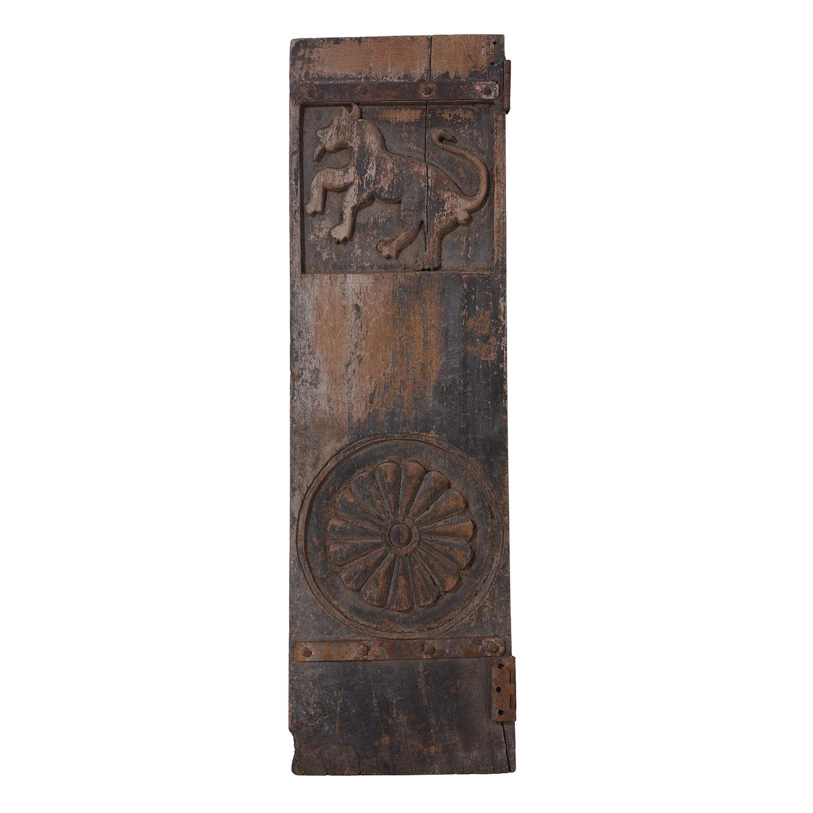 Carved Tribal Panel From Rajasthan - 19th Century