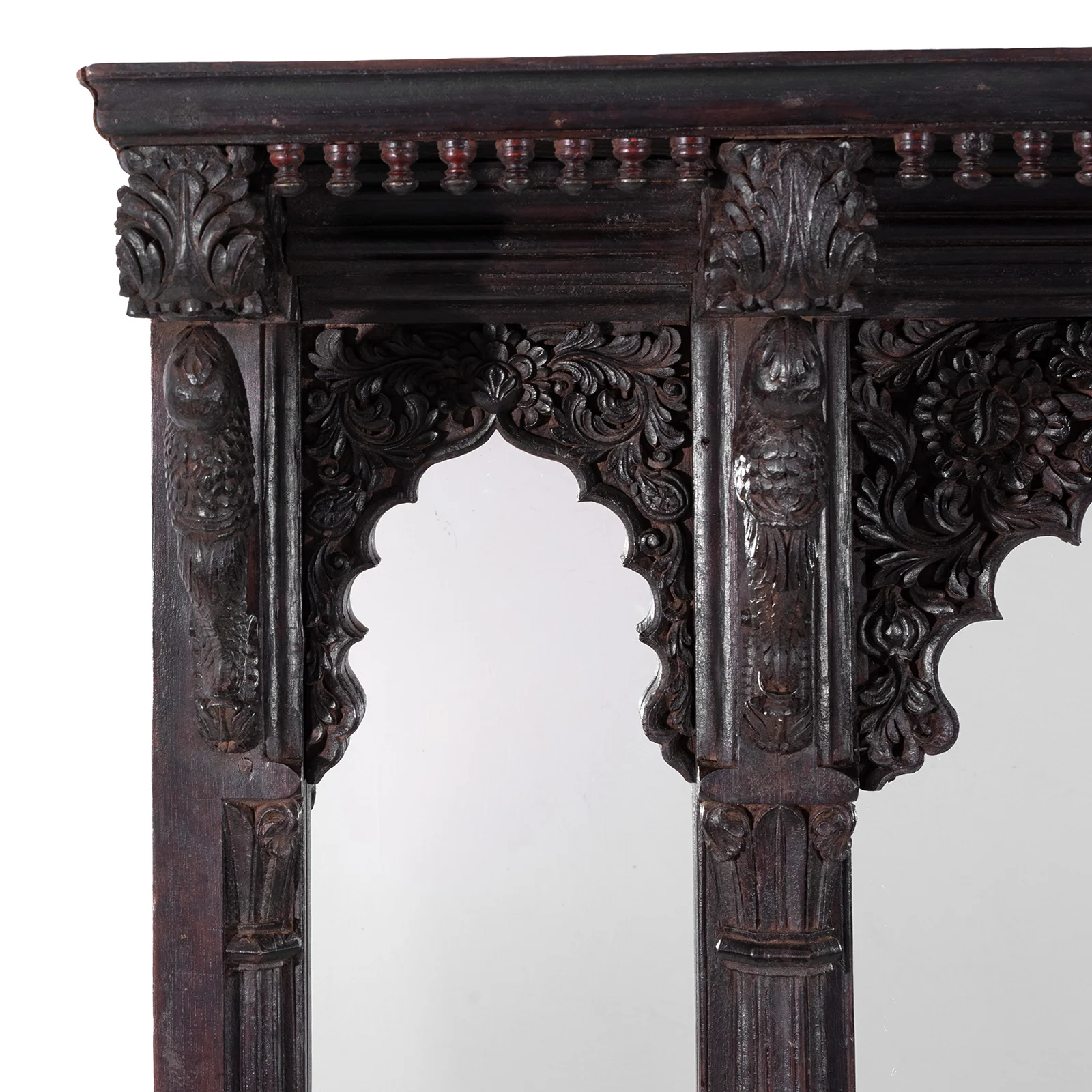 Indian Triple Arch Mirror From Kutch - 18th Century - Image 3