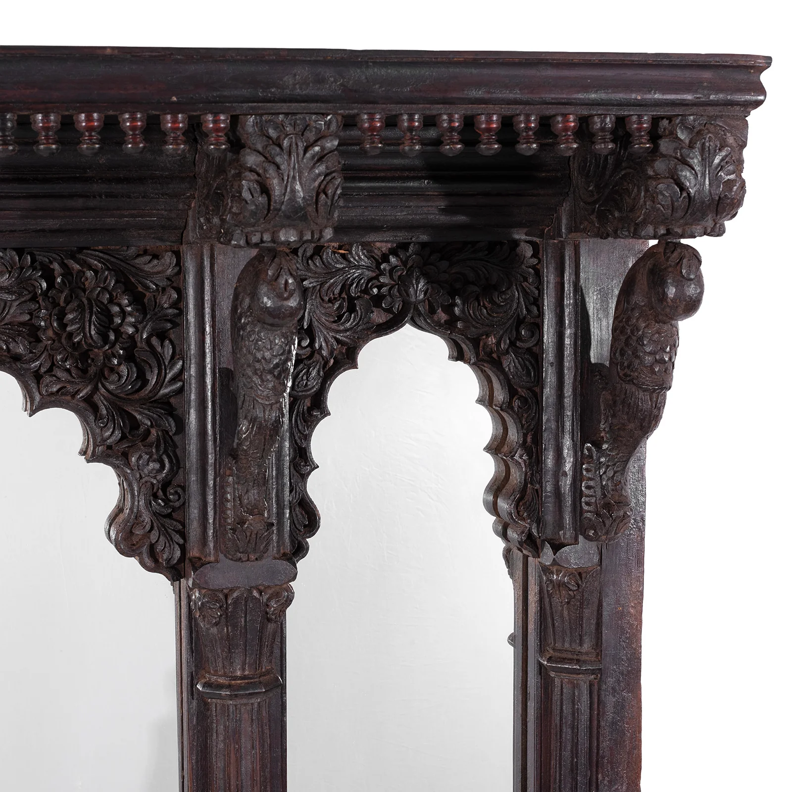 Indian Triple Arch Mirror From Kutch - 18th Century - Image 4