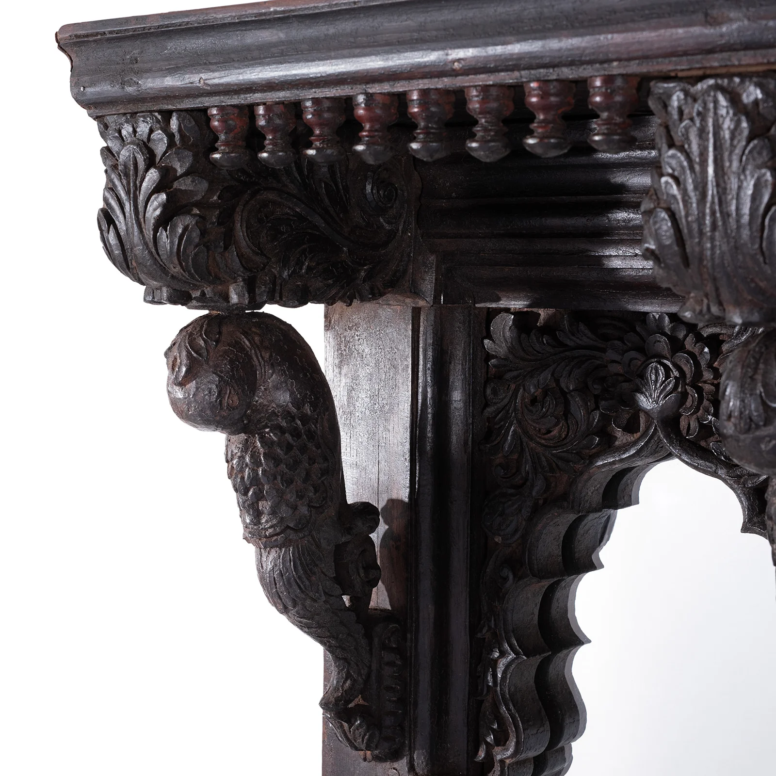 Indian Triple Arch Mirror From Kutch - 18th Century - Image 5