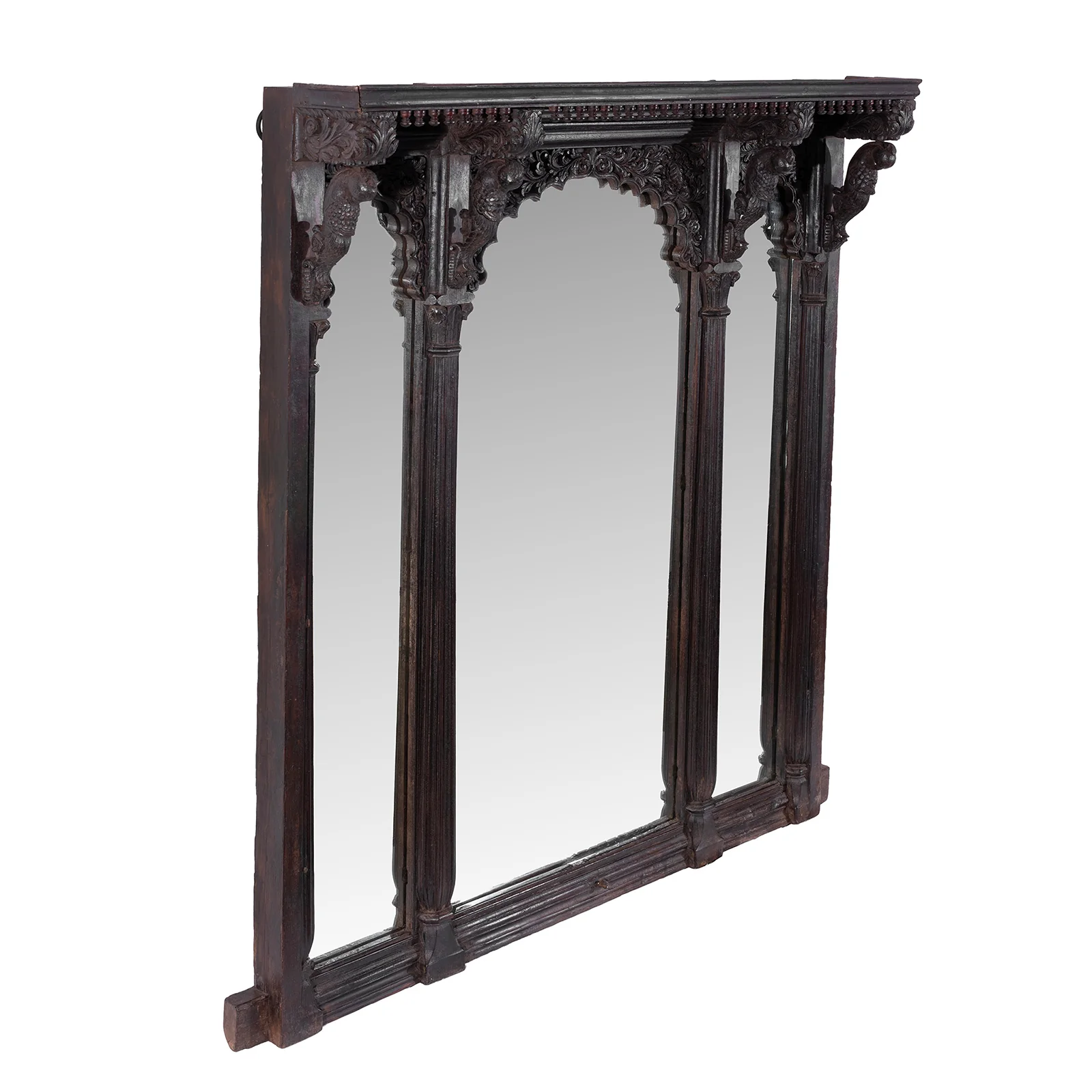 Indian Triple Arch Mirror From Kutch - 18th Century - Image 7