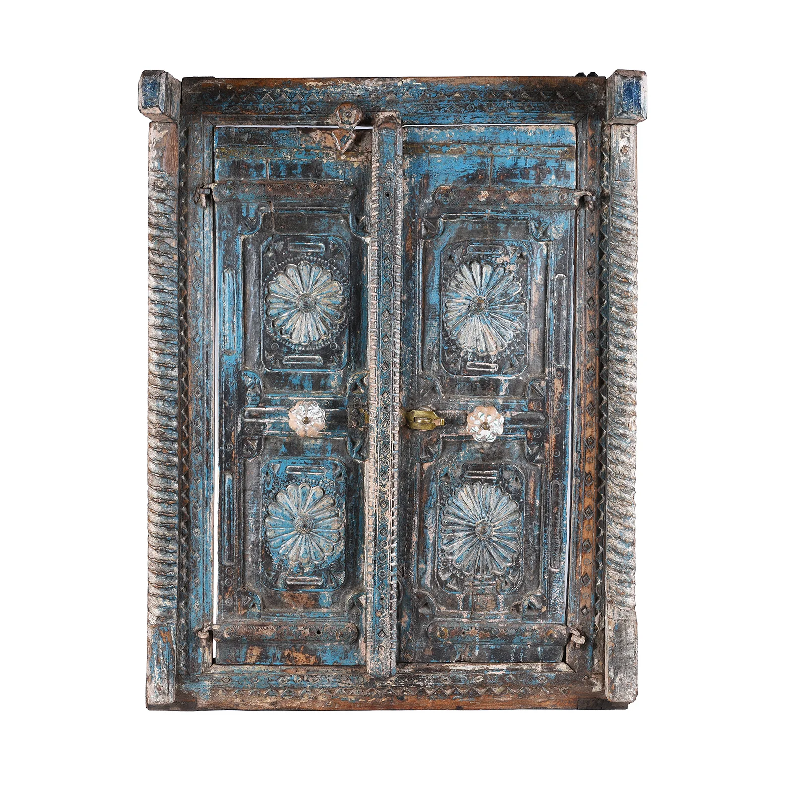Carved Window Shutter From Nagaur - 19th Century - Image 2