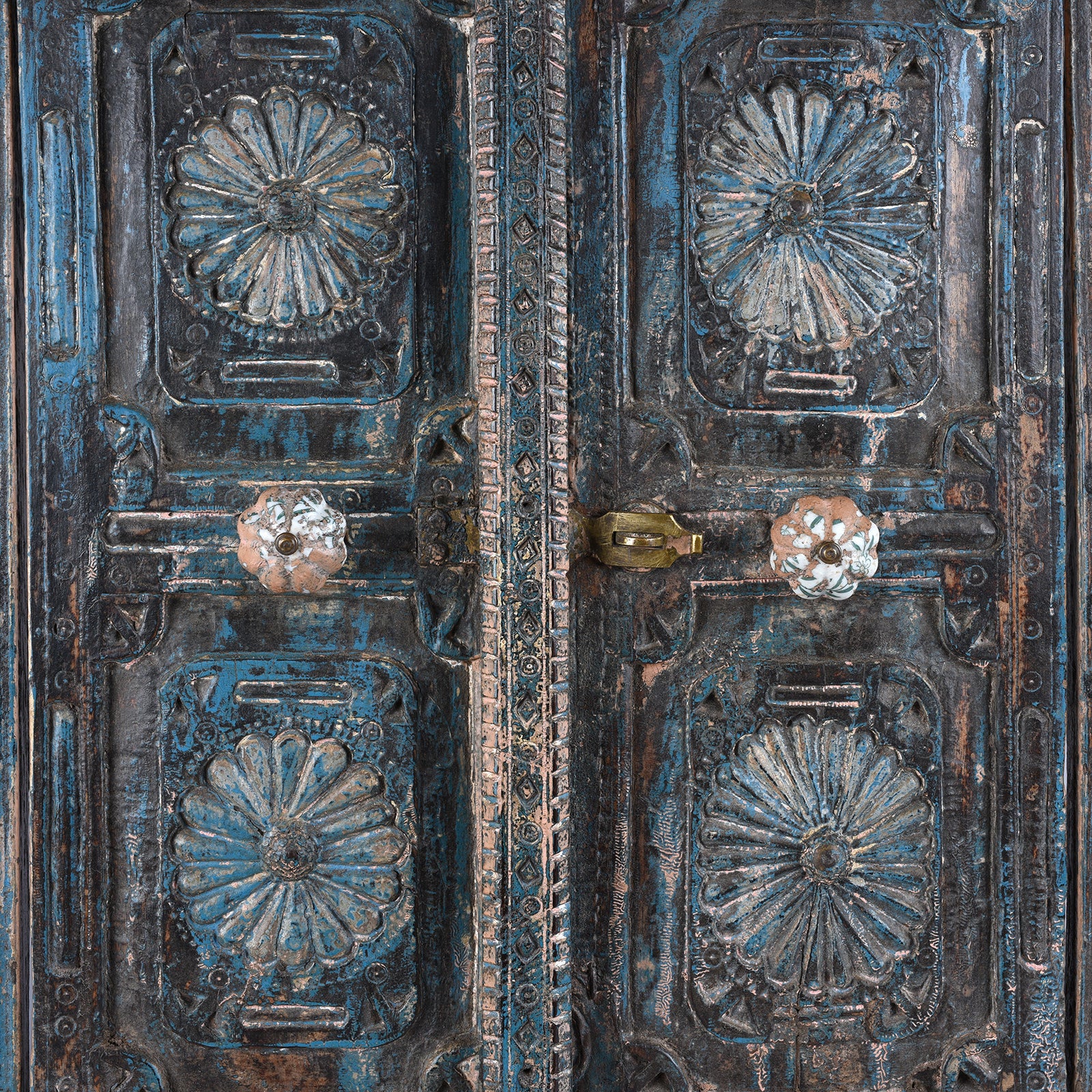 Carved Window Shutter From Nagaur - 19th Century - Image 4