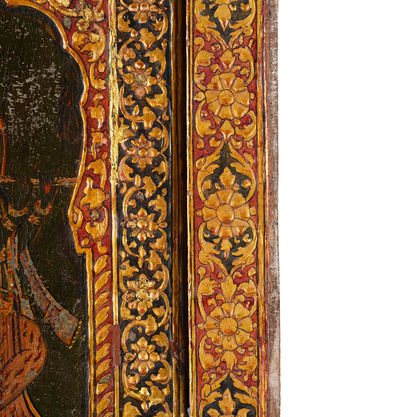 Chandras Radha Krishna Shutter From Bikaner - 19th Century - Image 7