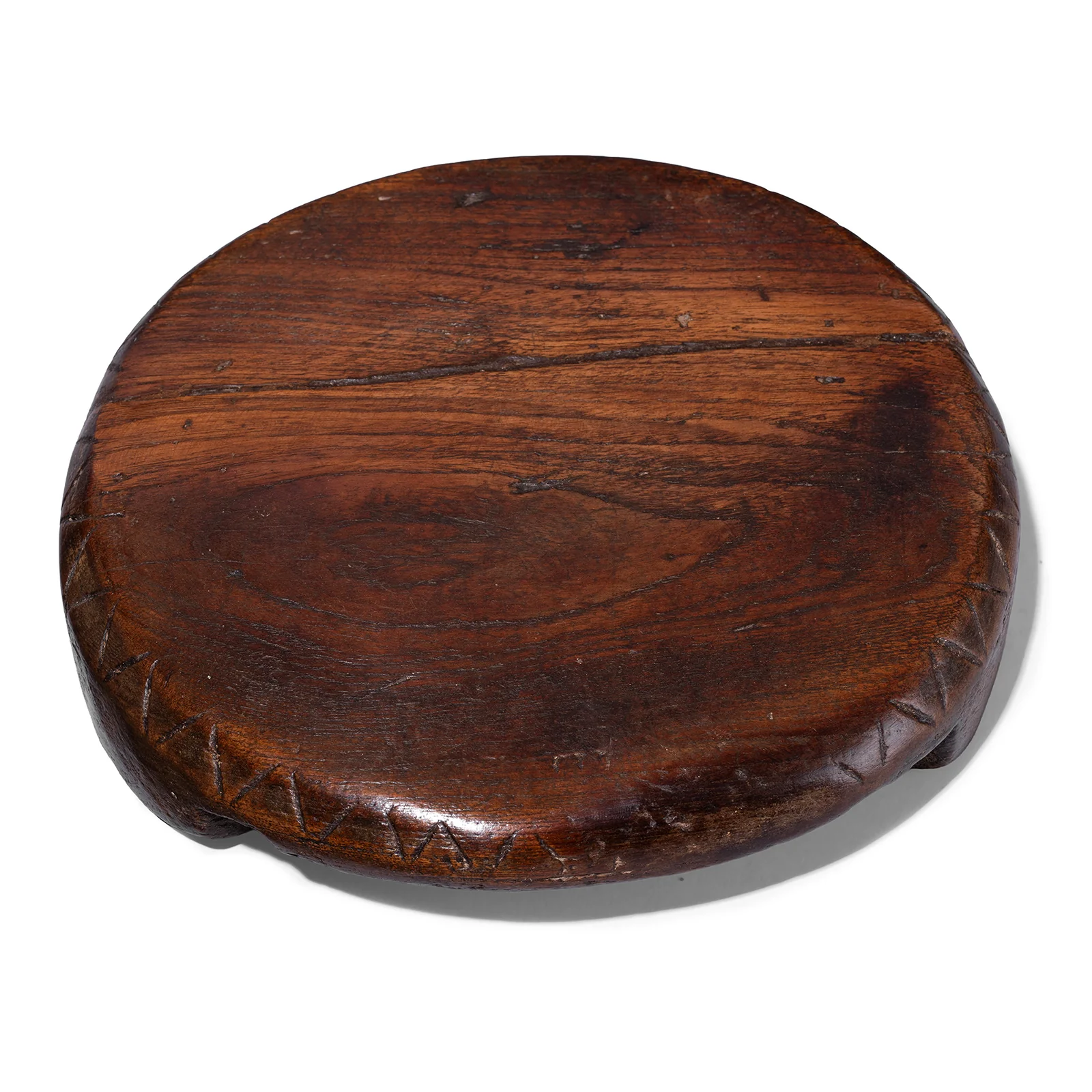 Teak Chapati Board From Rajasthan - 19th Century - Image 3
