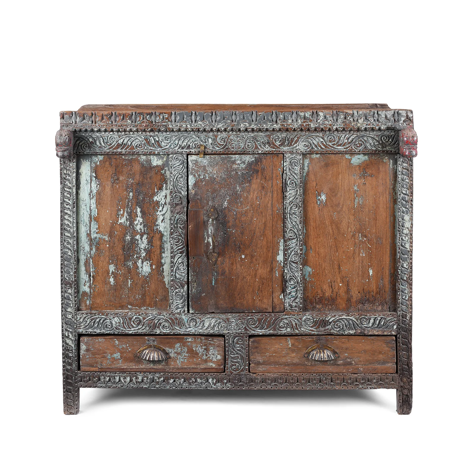 Damchiya Dowry Chest From Gujarat - 19th Century