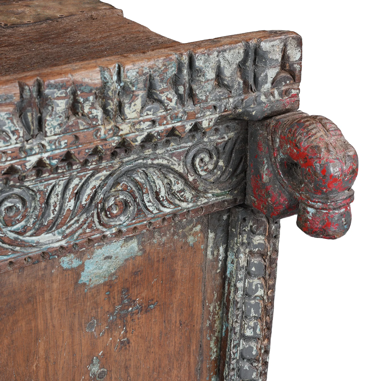 Damchiya Dowry Chest From Gujarat - 19th Century - Image 11