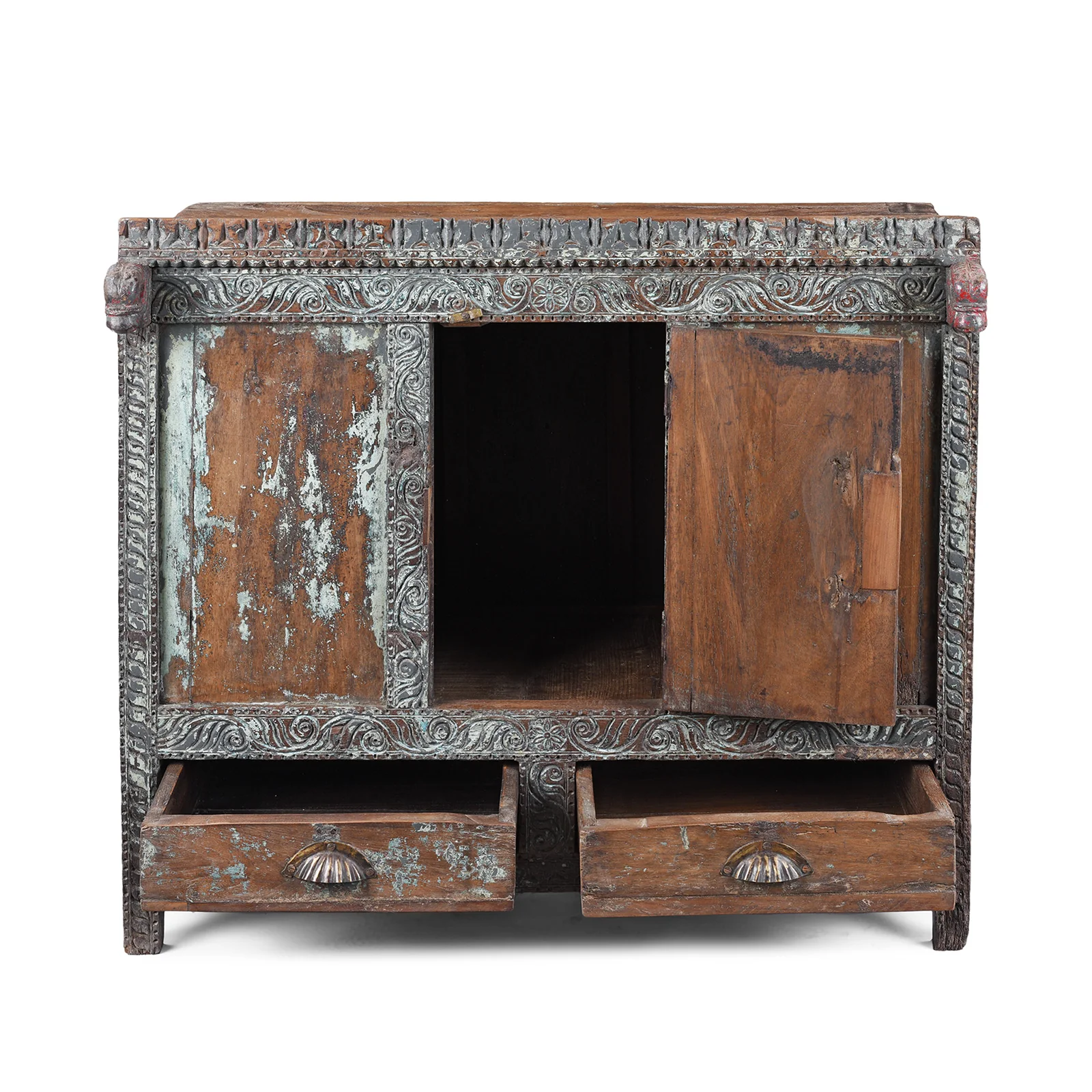 Damchiya Dowry Chest From Gujarat - 19th Century - Image 5