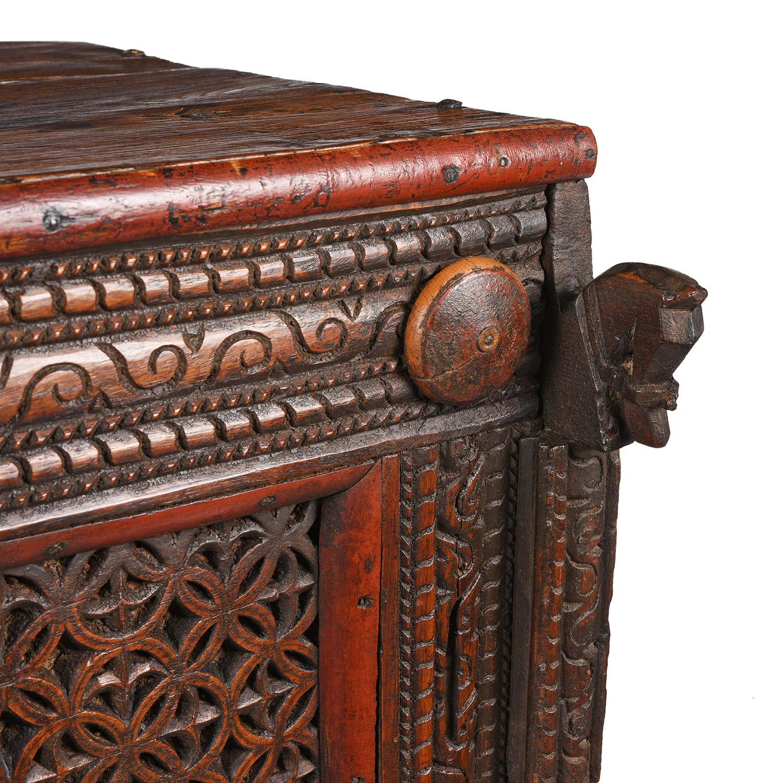 Majus Dowry Chest From Gujarat - Early 19th Century - Image 10