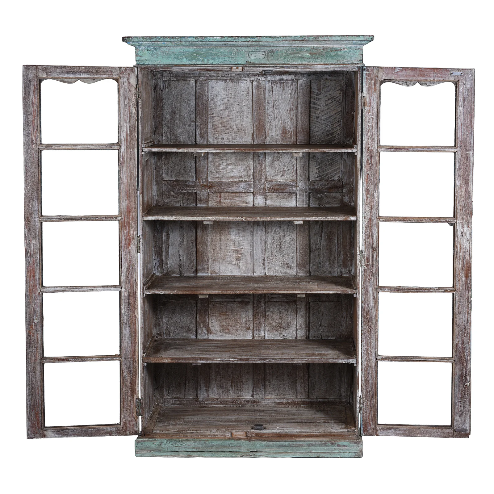 Painted Glazed Book Cabinet - 19th Century - Image 2