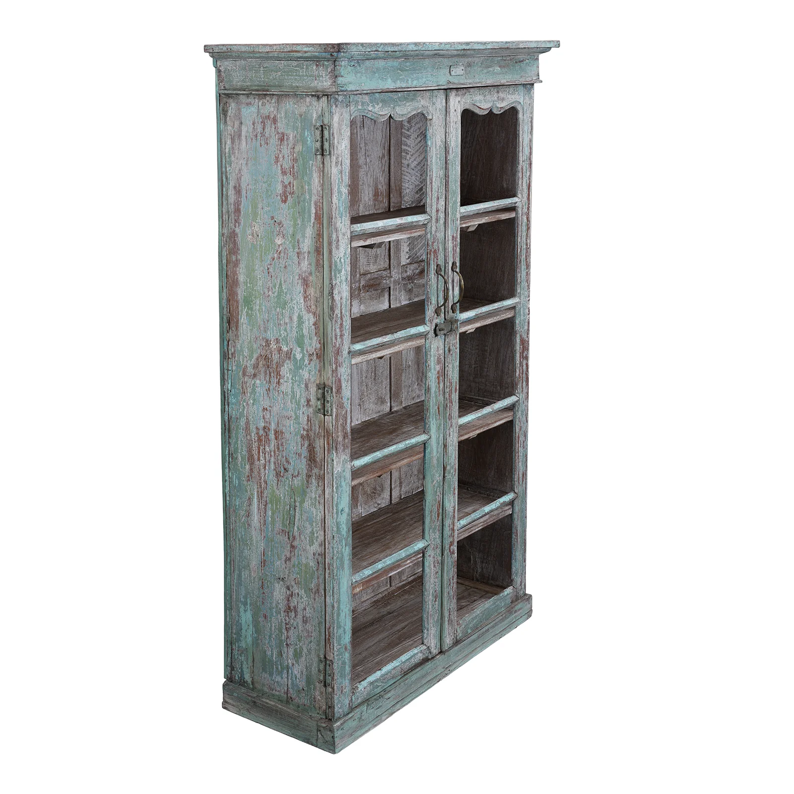 Painted Glazed Book Cabinet - 19th Century - Image 3