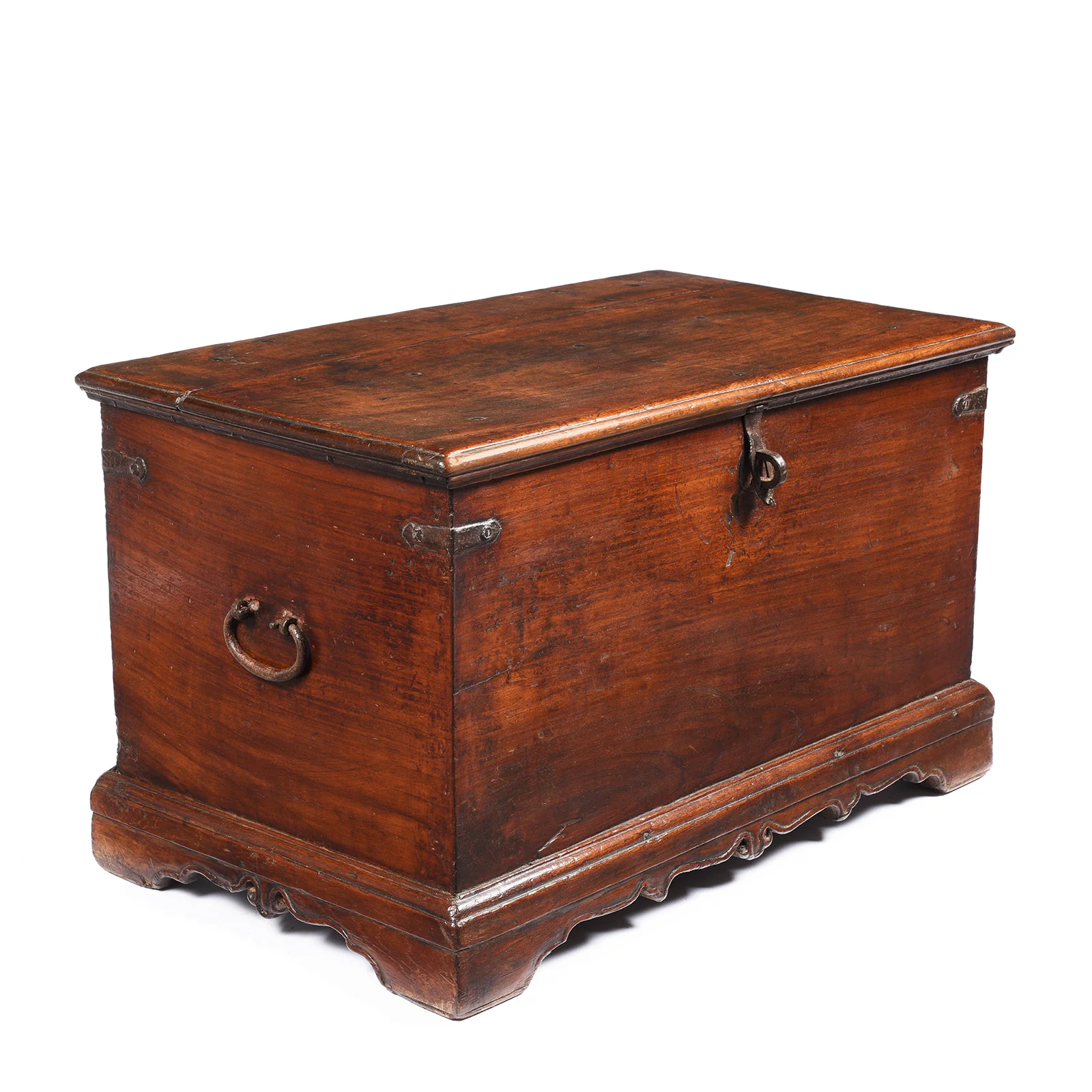 Iron Bound Indian Chest From Gujarat - 19thC - Image 3
