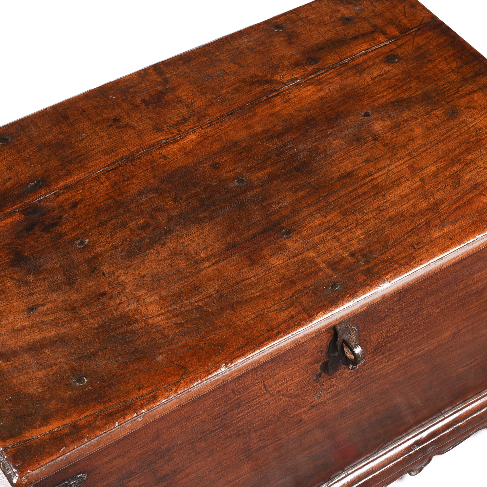 Iron Bound Indian Chest From Gujarat - 19thC - Image 6