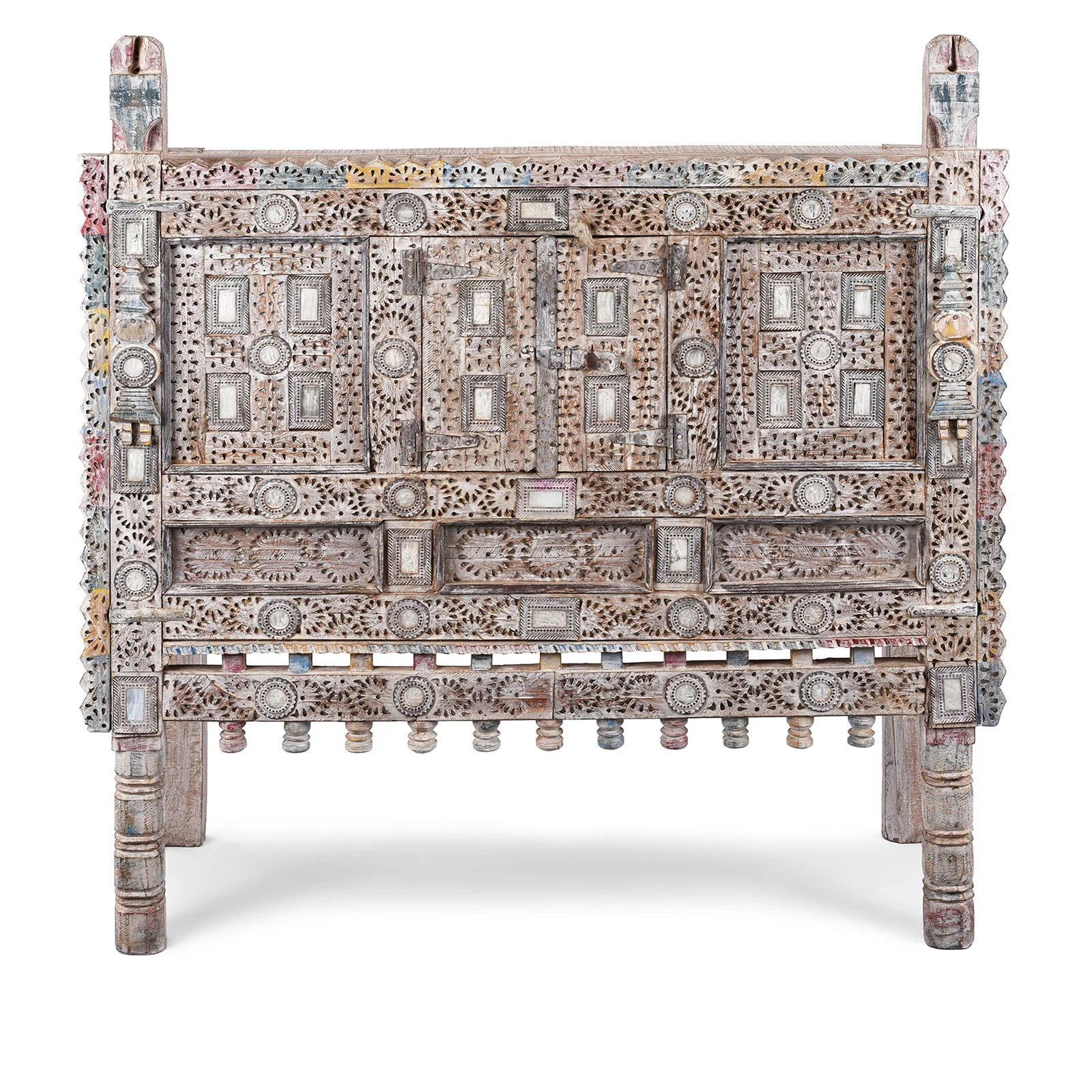 Rubari Damchiya Dowry Chest From Kutch - Ca 1940