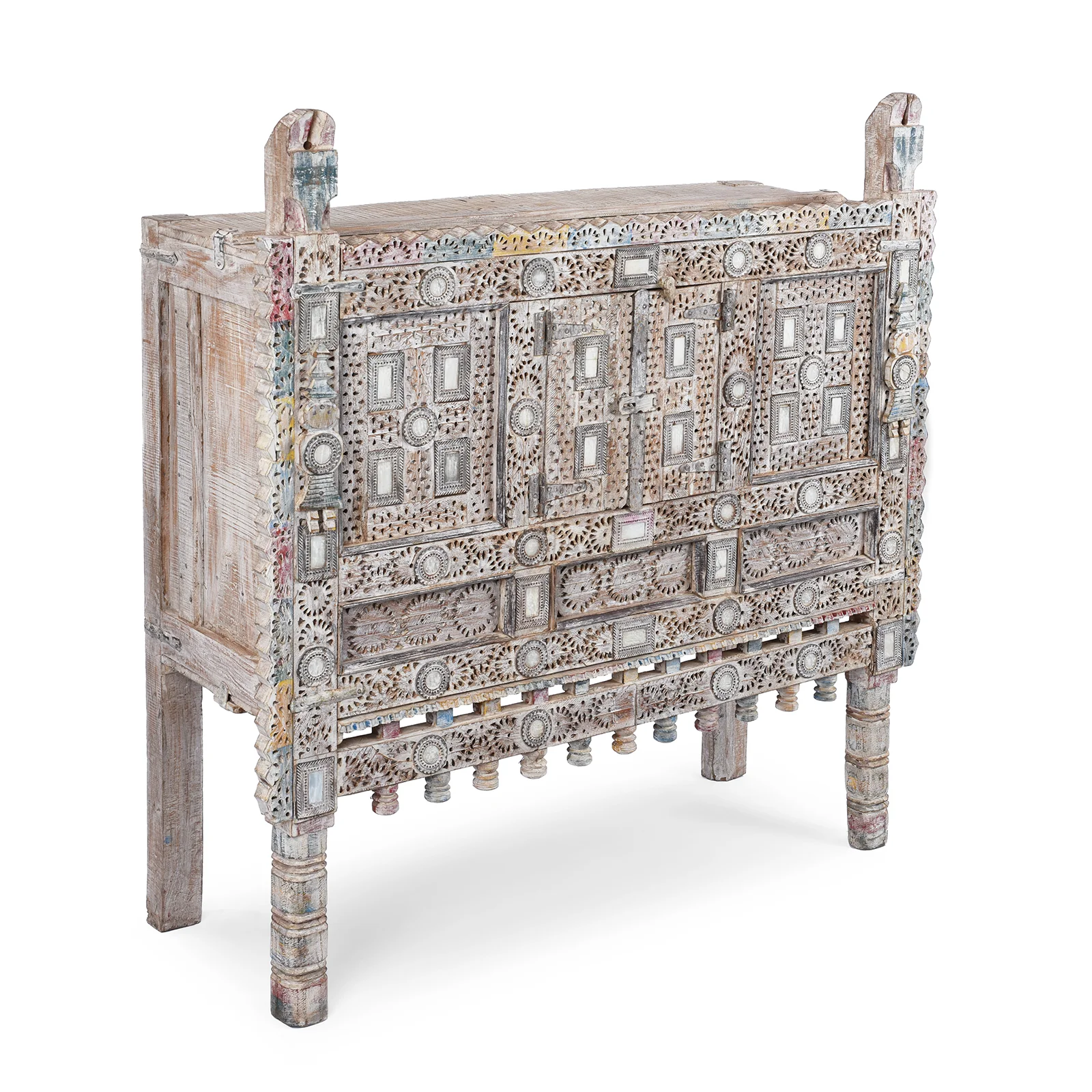 Rubari Damchiya Dowry Chest From Kutch - Ca 1940 - Image 2