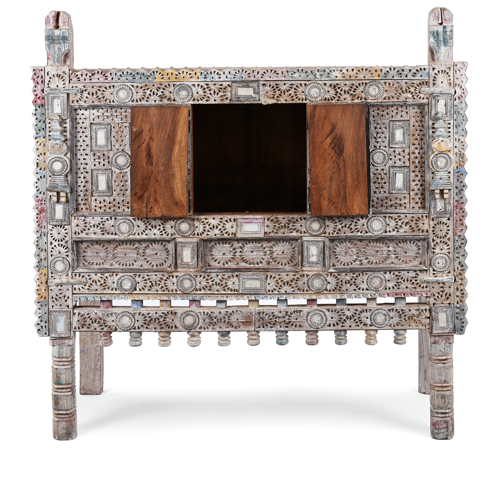 Rubari Damchiya Dowry Chest From Kutch - Ca 1940 - Image 3