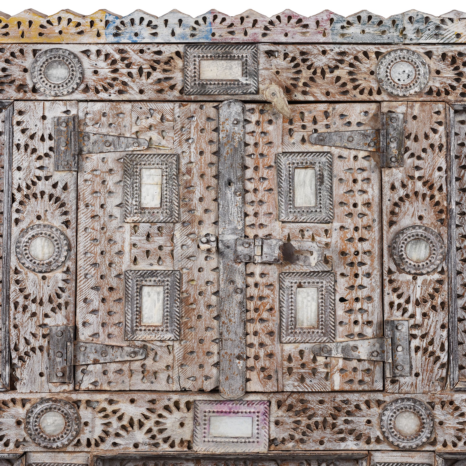 Rubari Damchiya Dowry Chest From Kutch - Ca 1940 - Image 5