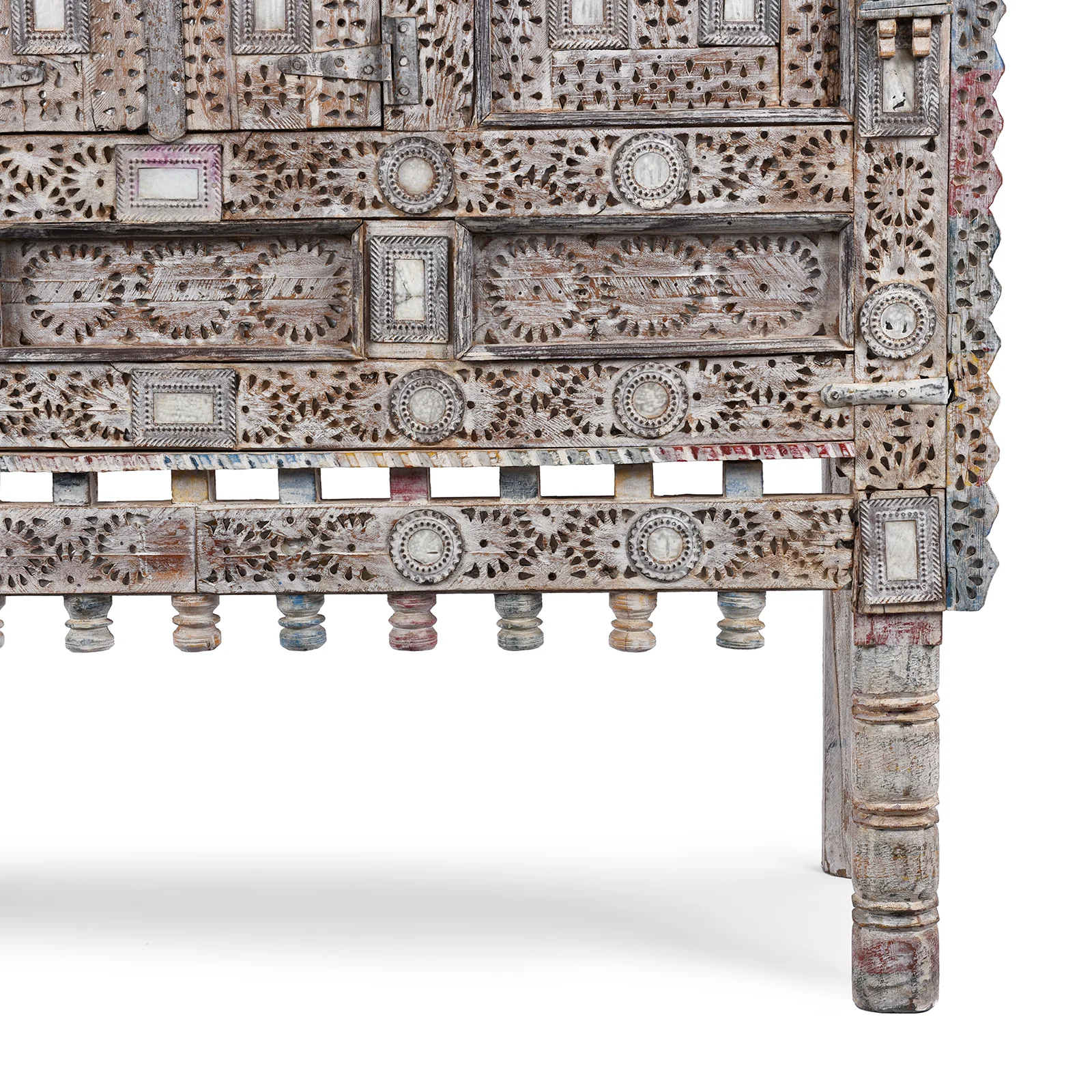 Rubari Damchiya Dowry Chest From Kutch - Ca 1940 - Image 6